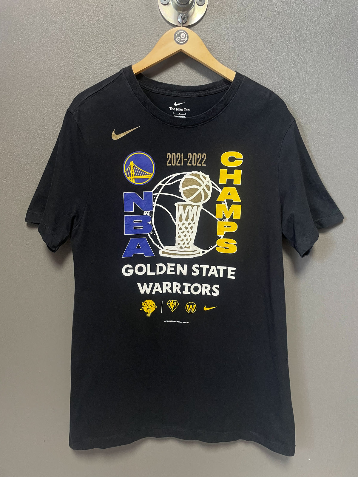 Nike NBA Champs Golden State Warriors Tee - Medium