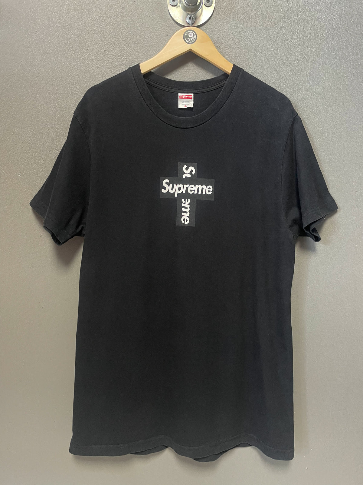 Supreme Cross Box Logo Tee - Extra Large