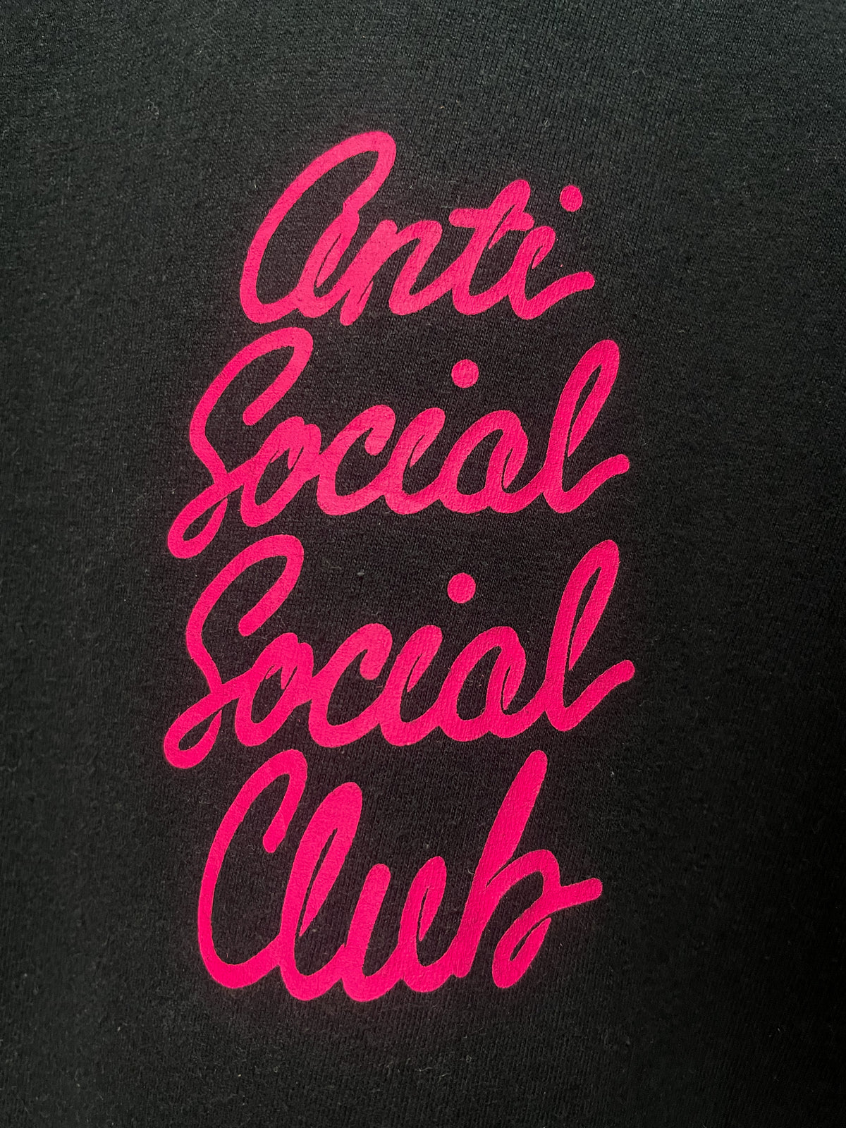 Anti Social Social Club Cursive Tee - Medium