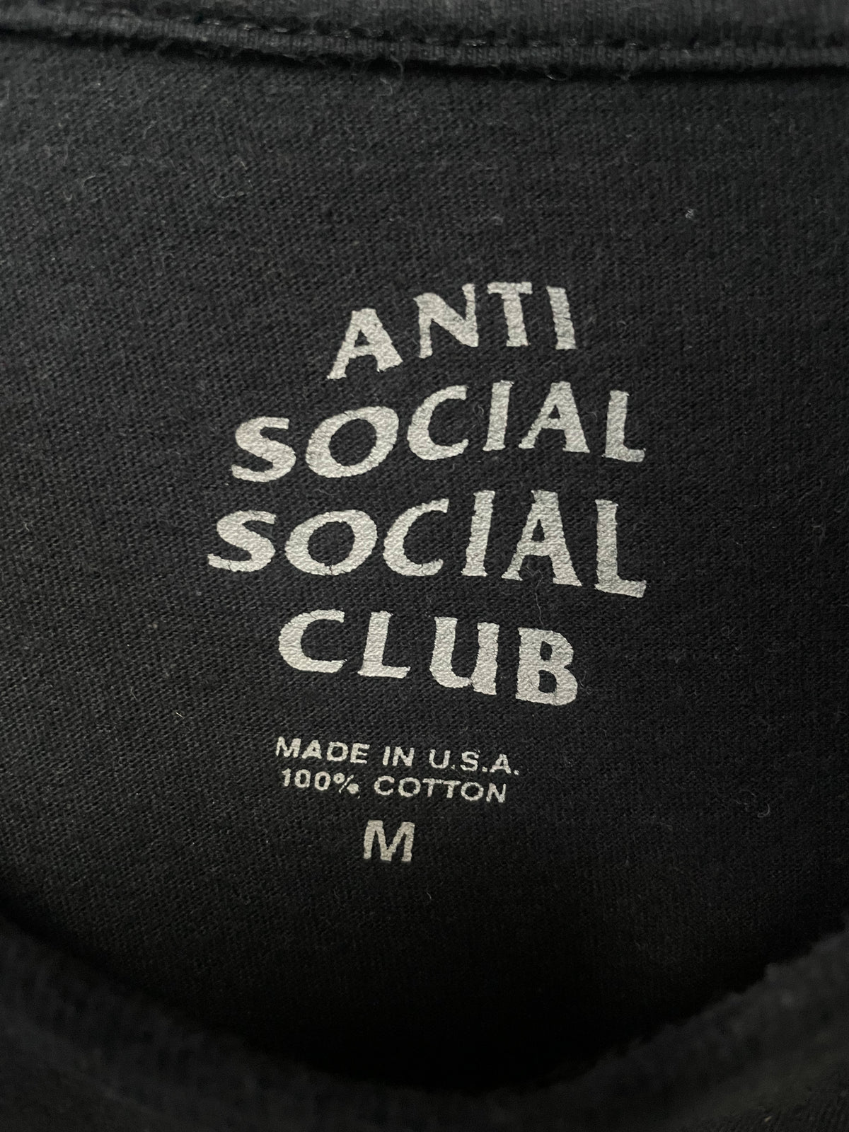 Anti Social Social Club Cursive Tee - Medium