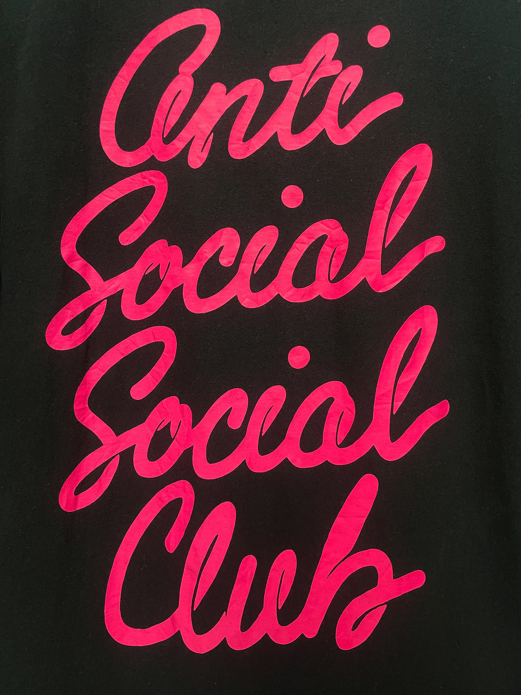 Anti Social Social Club Cursive Tee - Medium