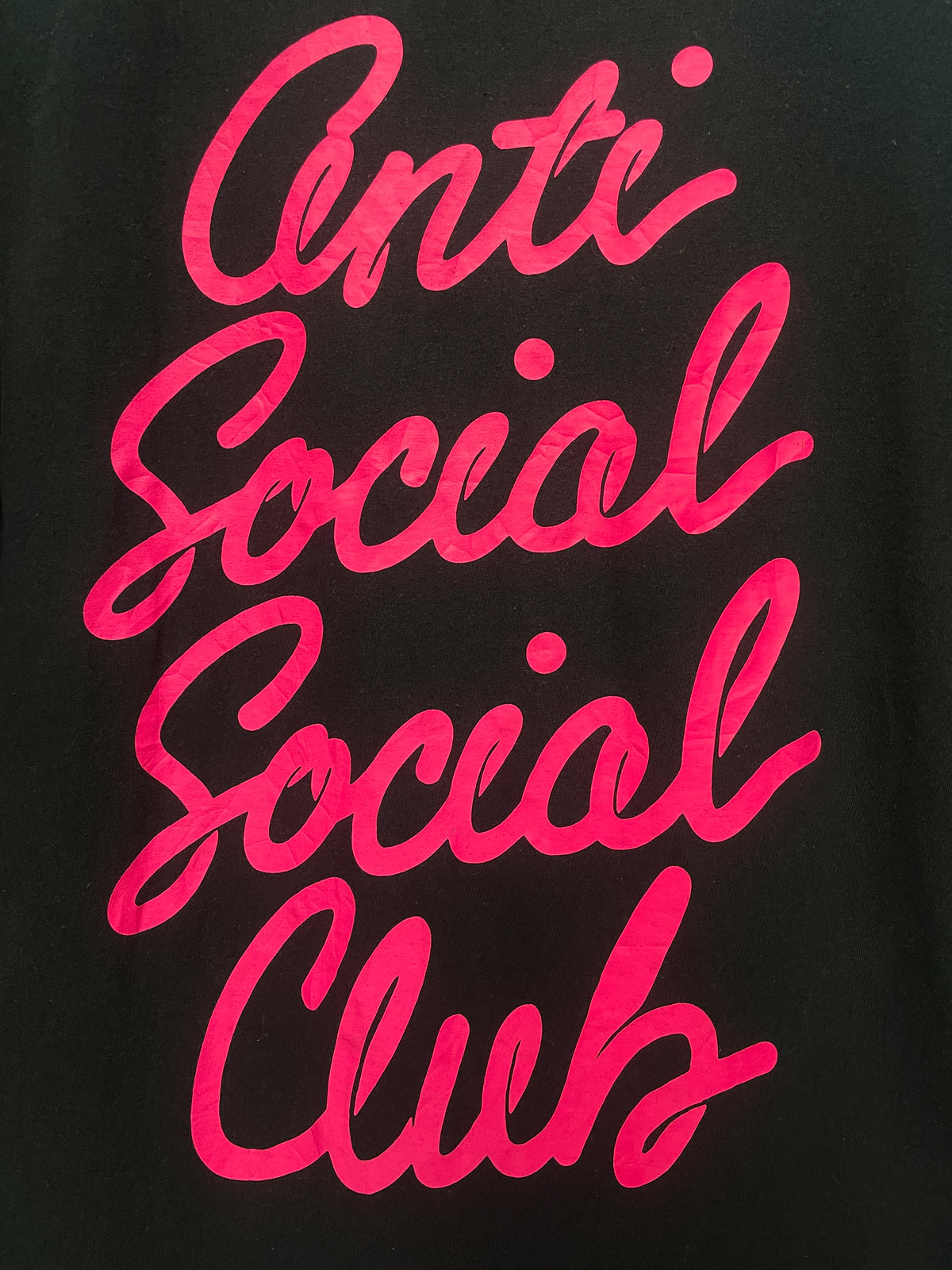 Anti Social Social Club Cursive Tee - Medium