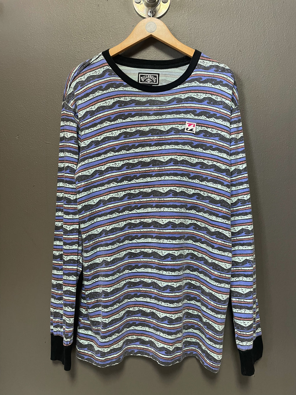 Billabong All Over Print L/S Tee - Large