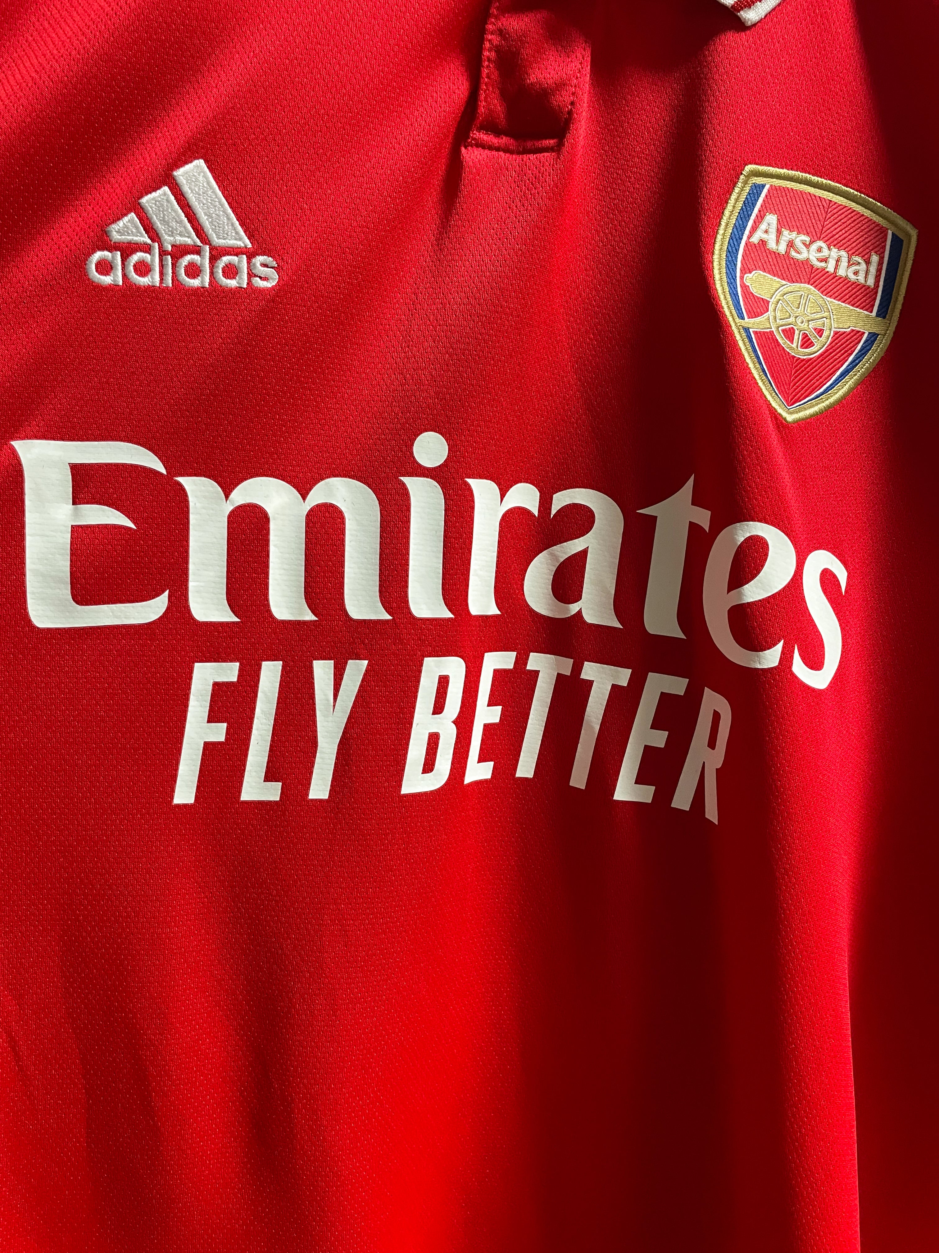 Arsenal 2022/23 Adidas Home Football Jersey - Large