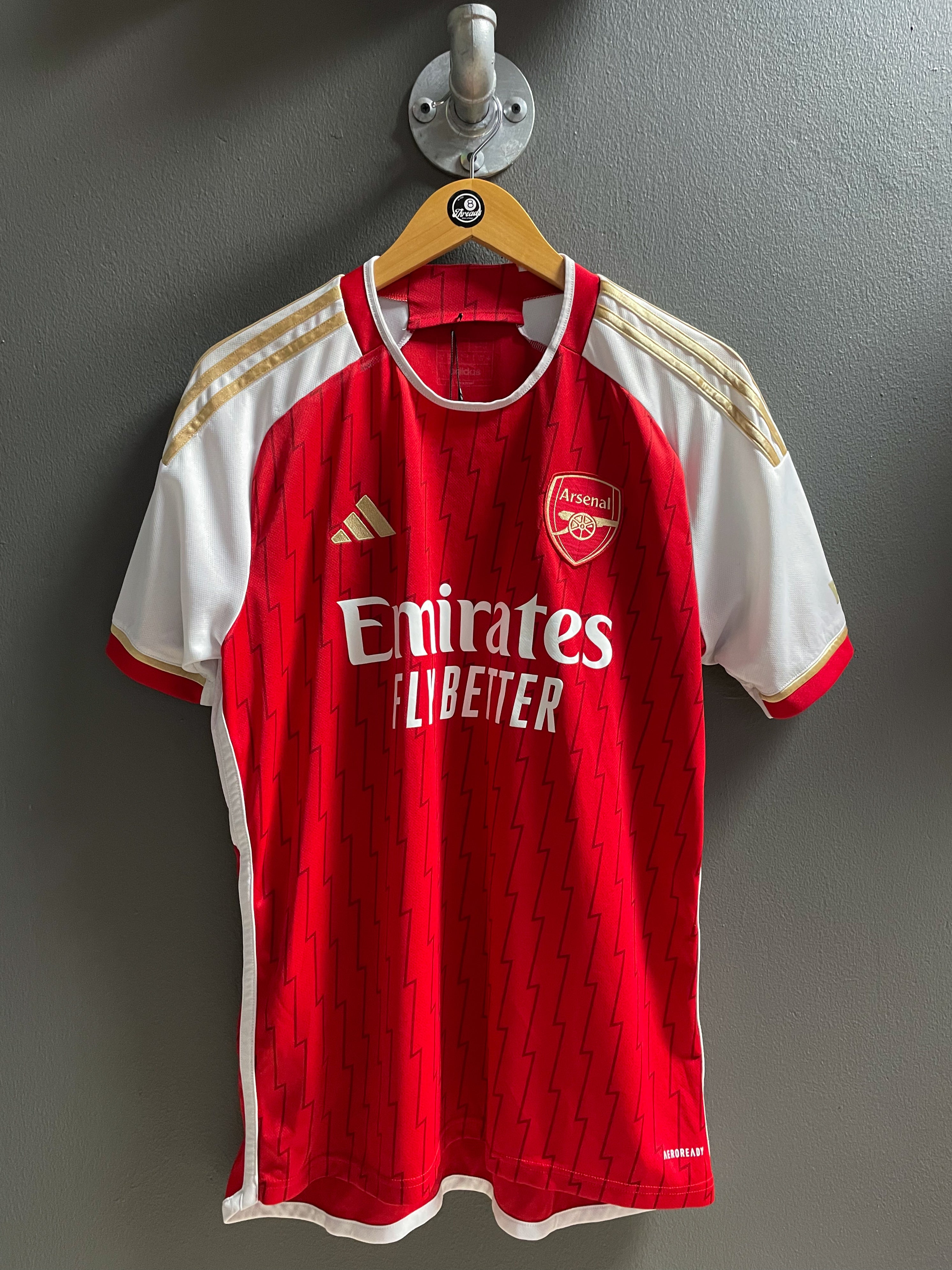 Arsenal 2023/24 "Ramos 4" Adidas Home Football Jersey - Large
