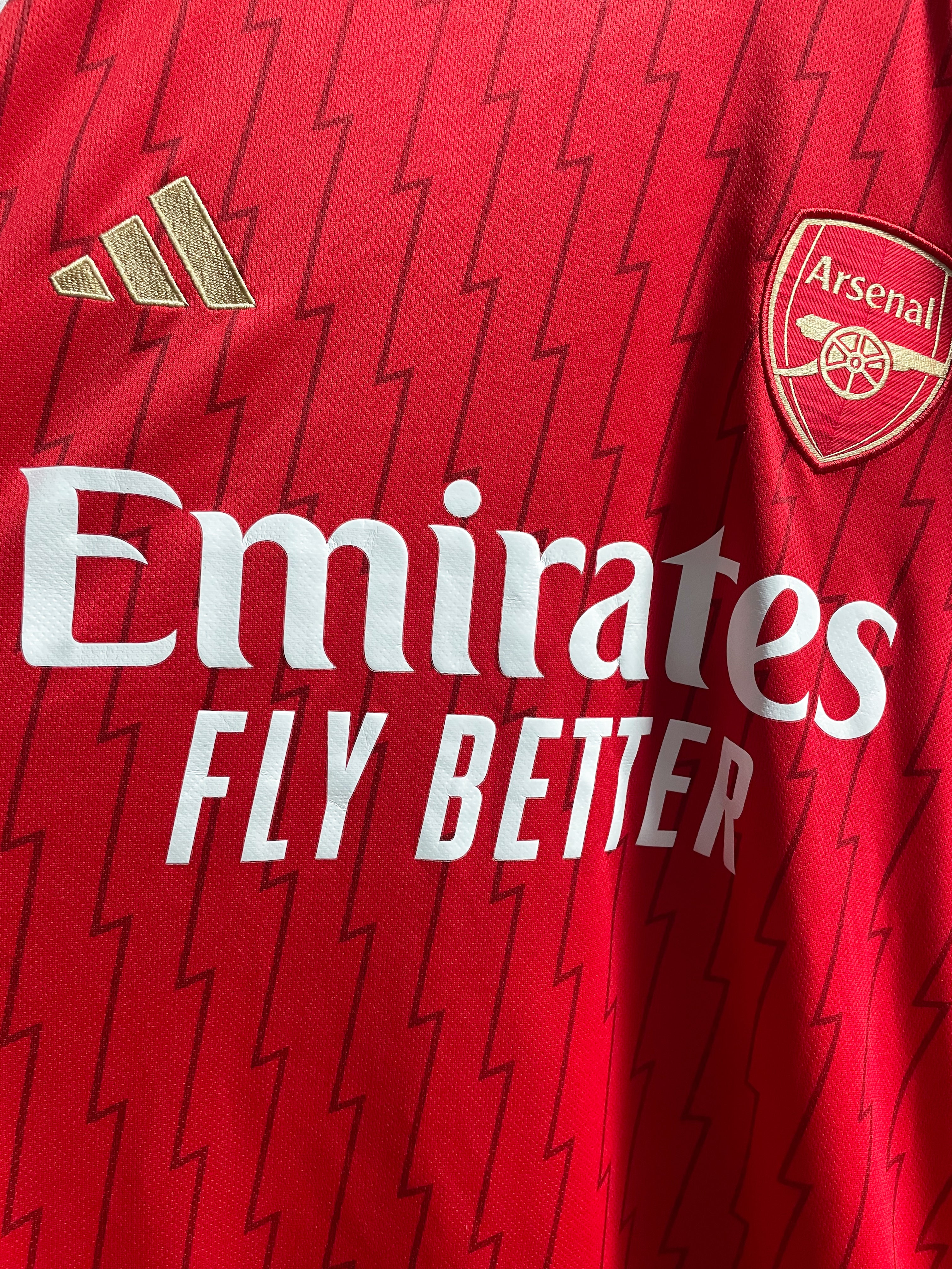 Arsenal 2023/24 "Ramos 4" Adidas Home Football Jersey - Large