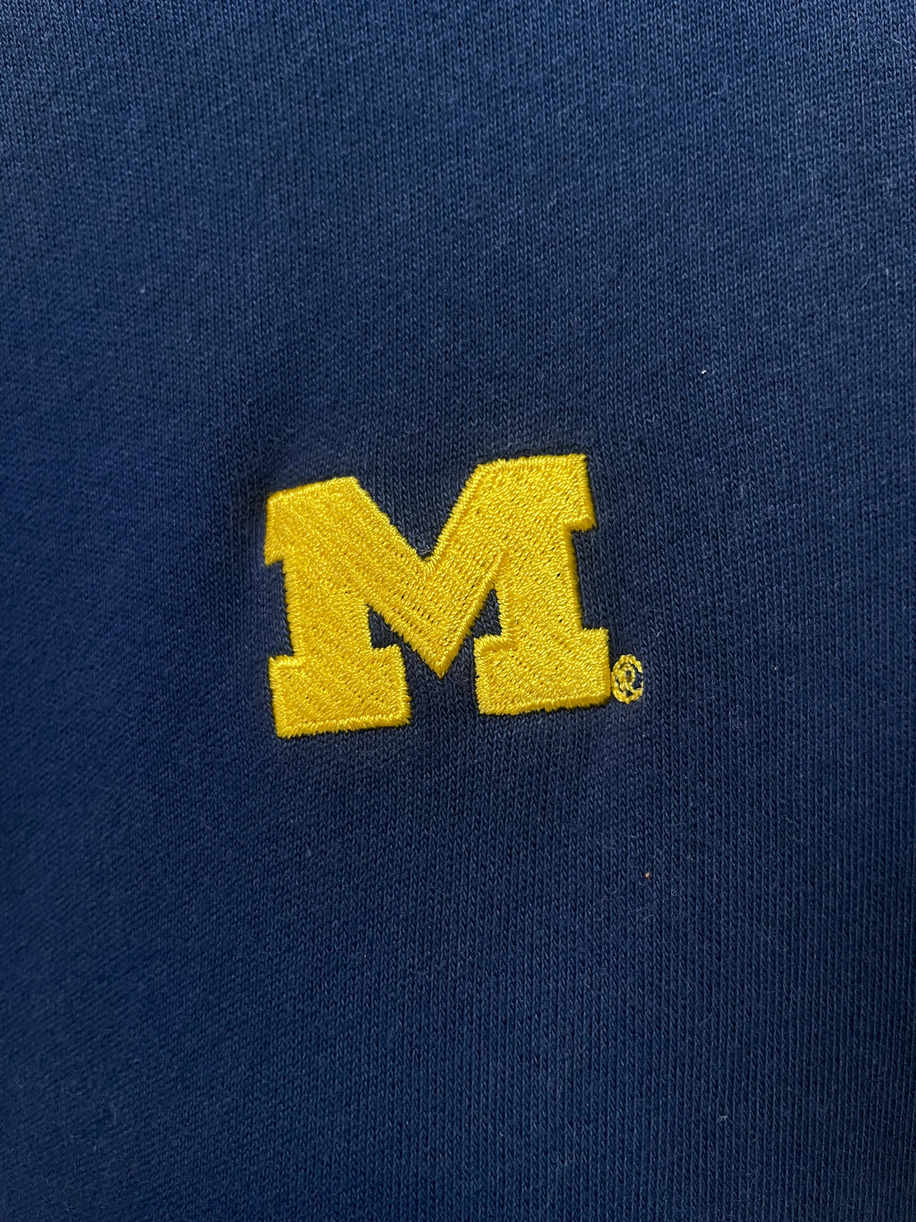 Nike Michigan Wolverines L/S Golfer - Large
