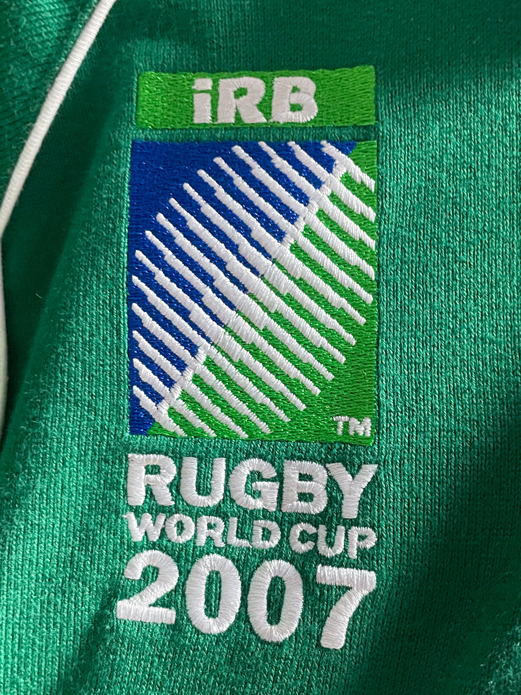 Ireland RWC 2007 Rugby World Cup Jersey - Small