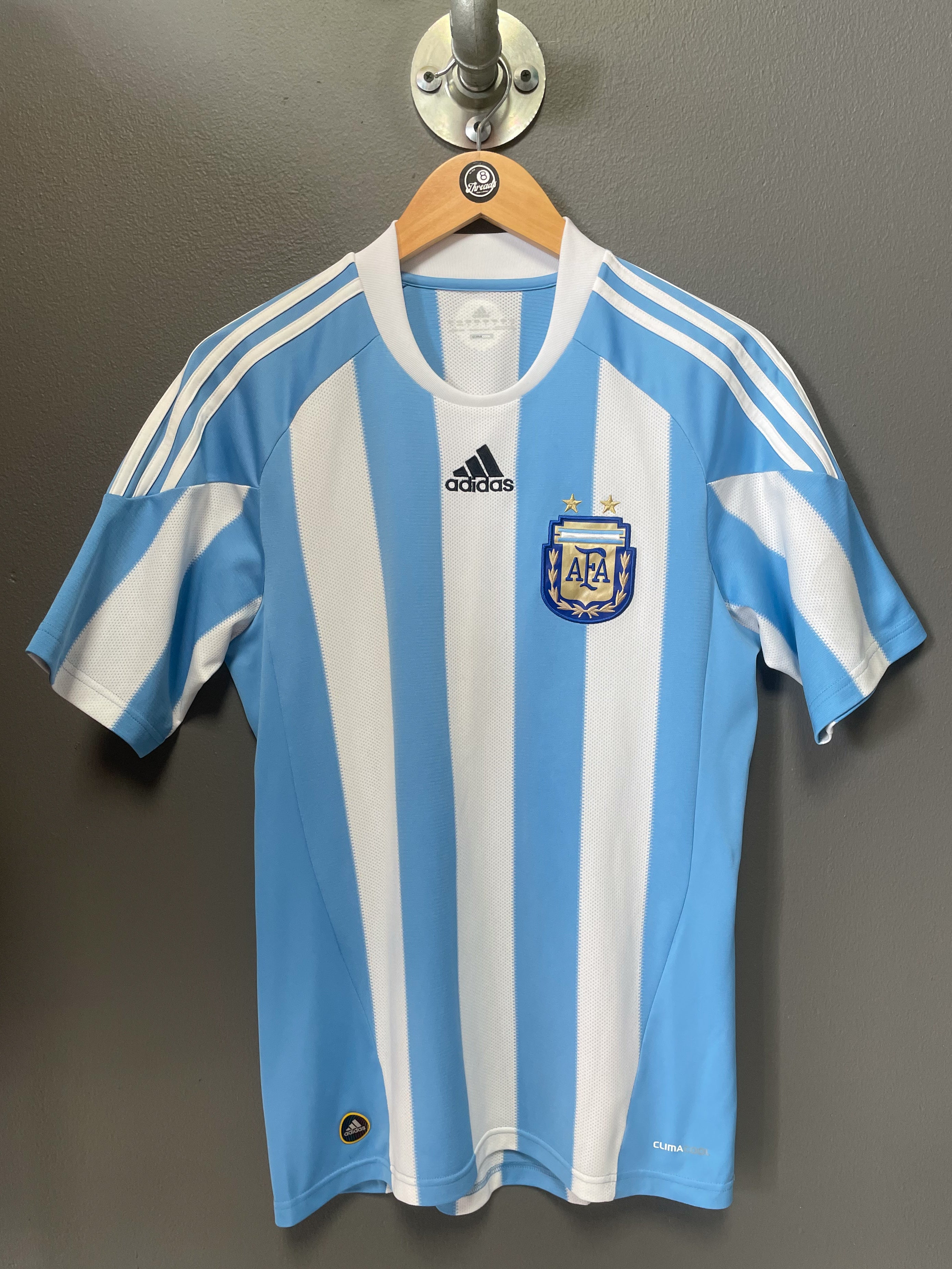 Argentina 2010 Adidas Home Football Jersey - Small