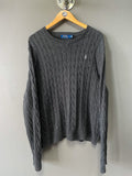 Polo Ralph Lauren Cable Knit Jersey - Large