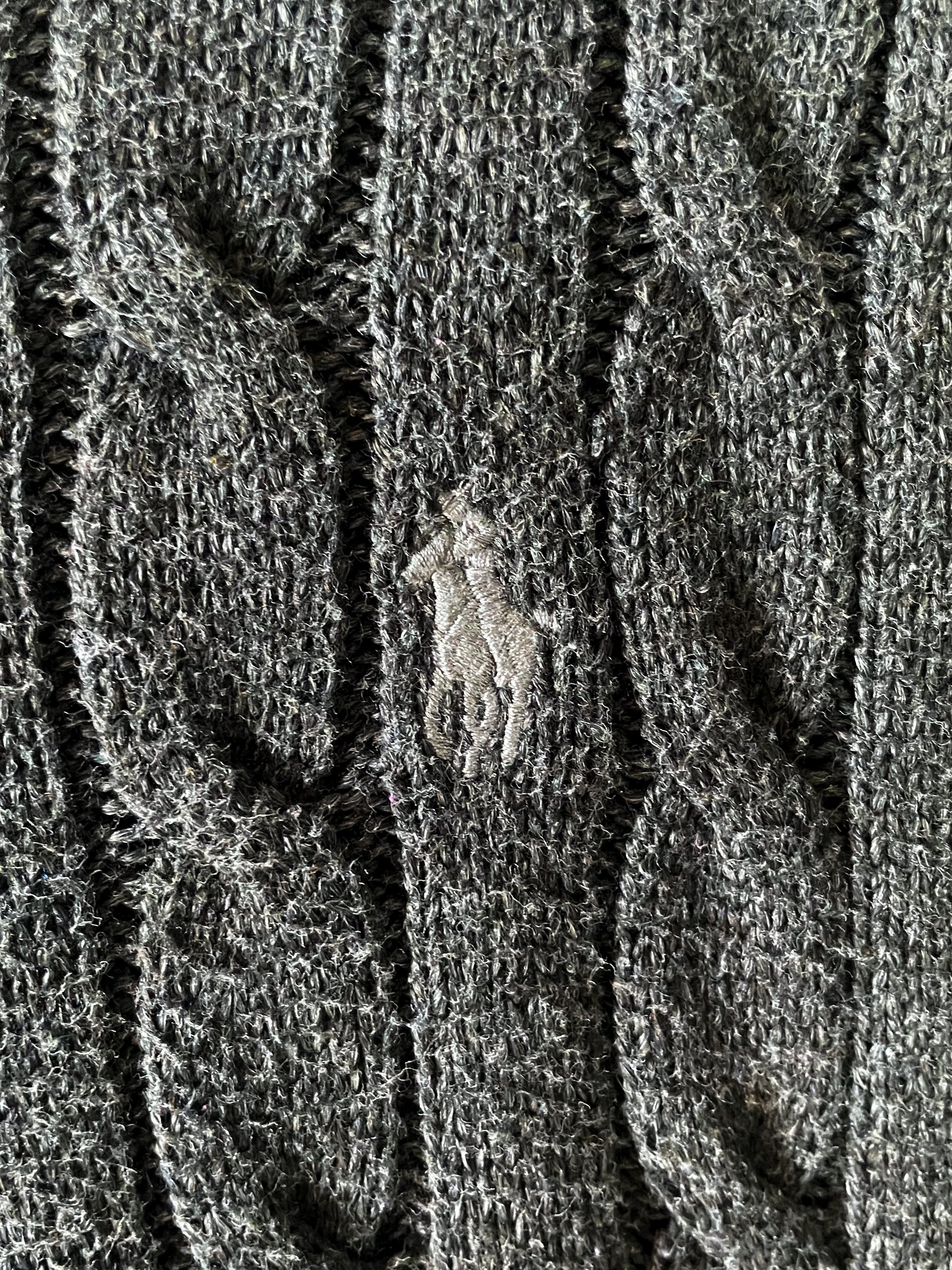 Polo Ralph Lauren Cable Knit Jersey - Large