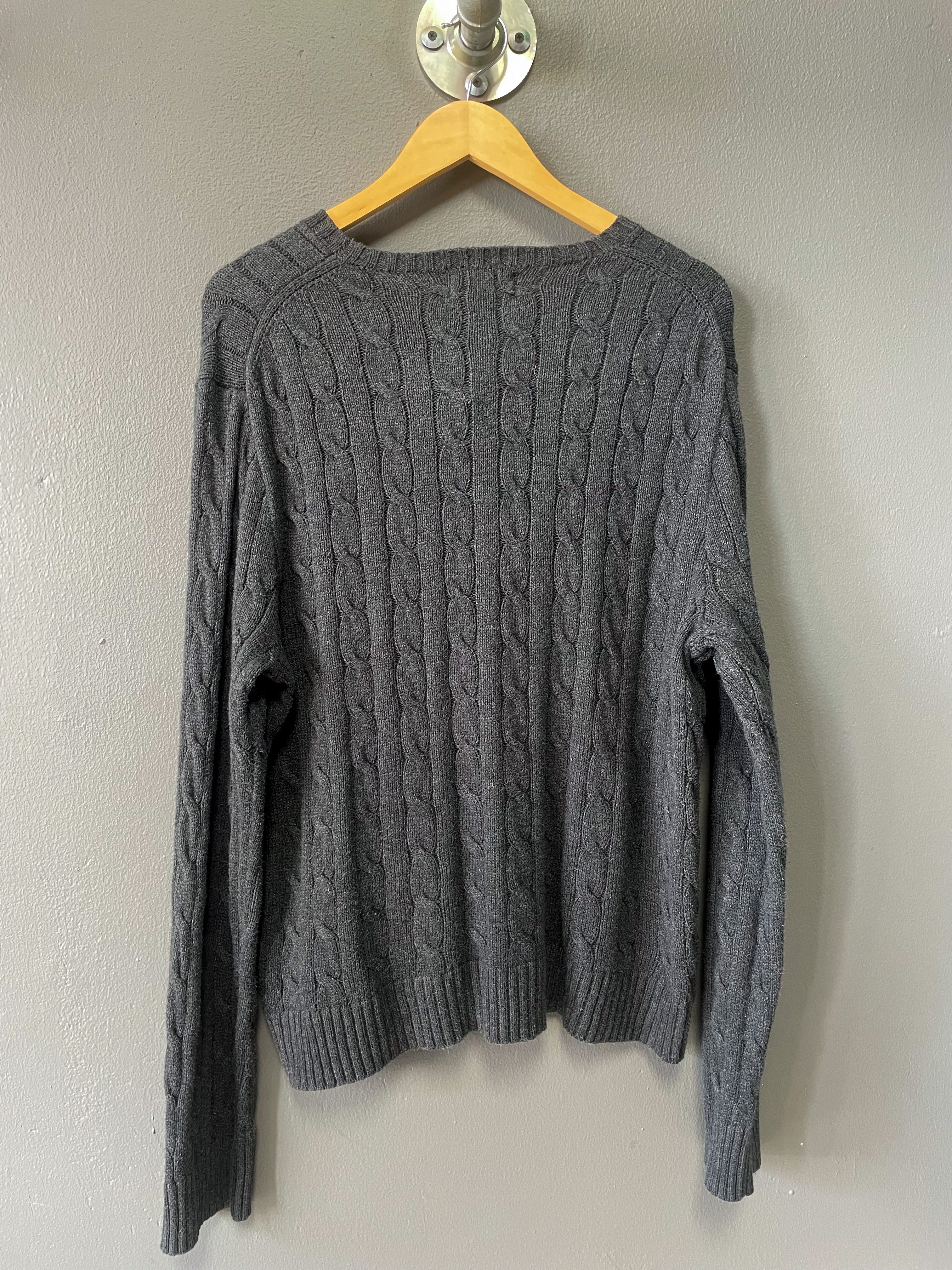 Polo Ralph Lauren Cable Knit Jersey - Large