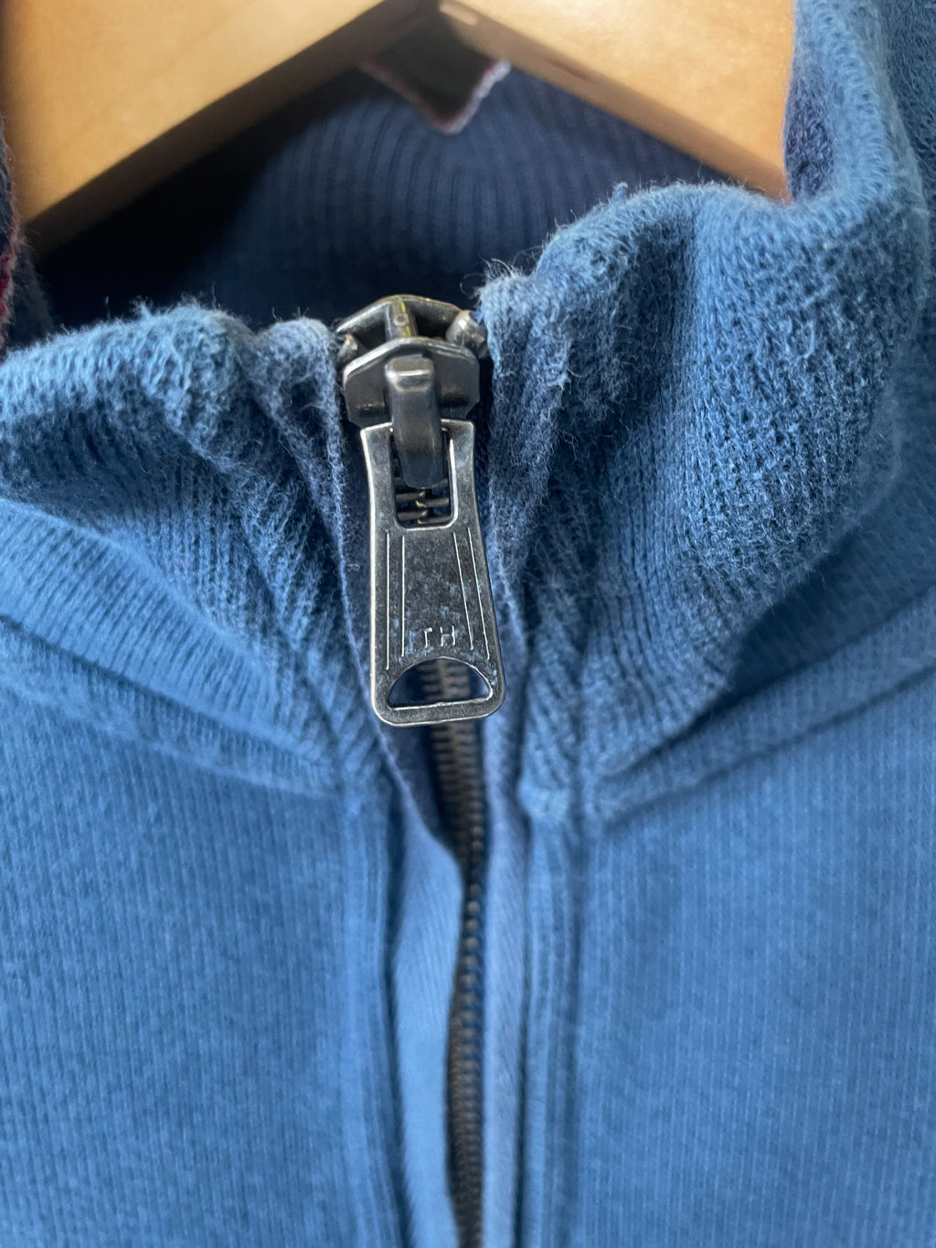 Tommy Hilfiger 1/4 ZIp Knit Jersey  - Small