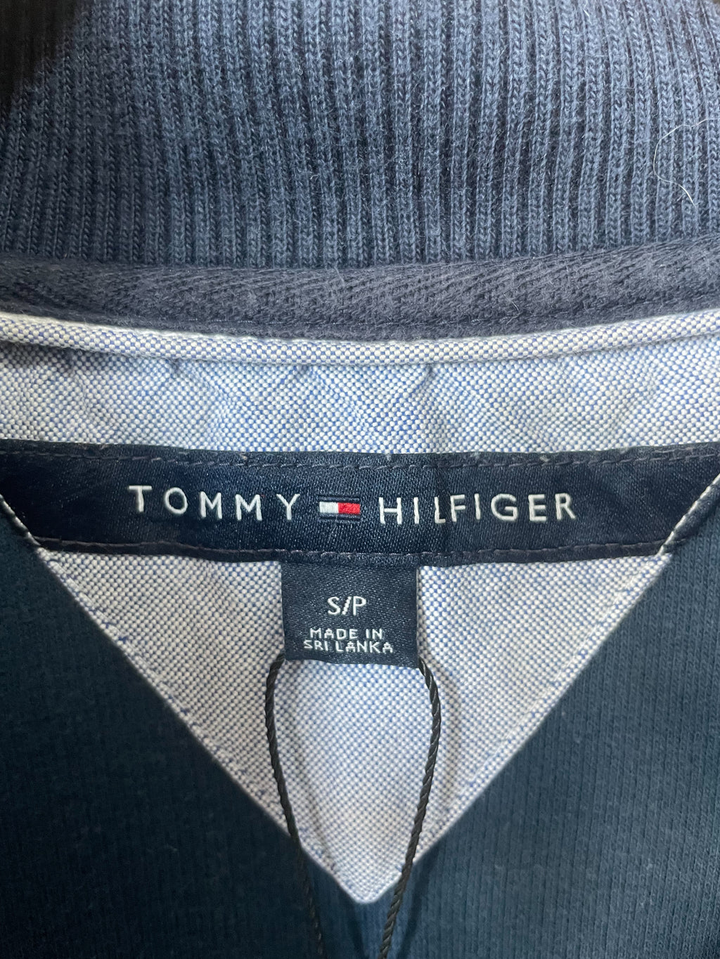 Tommy Hilfiger 1/4 ZIp Knit Jersey  - Small