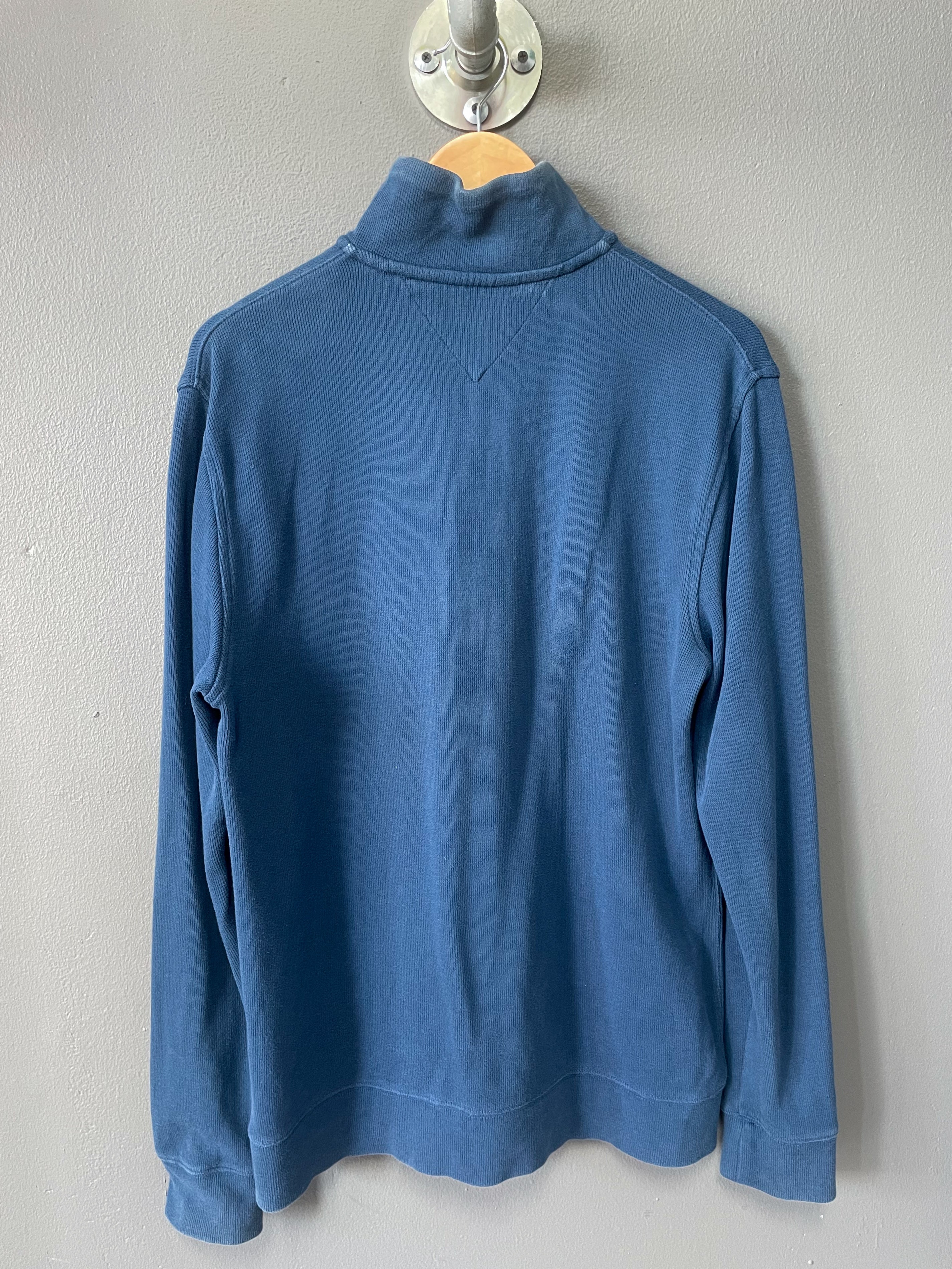 Tommy Hilfiger 1/4 ZIp Knit Jersey  - Small