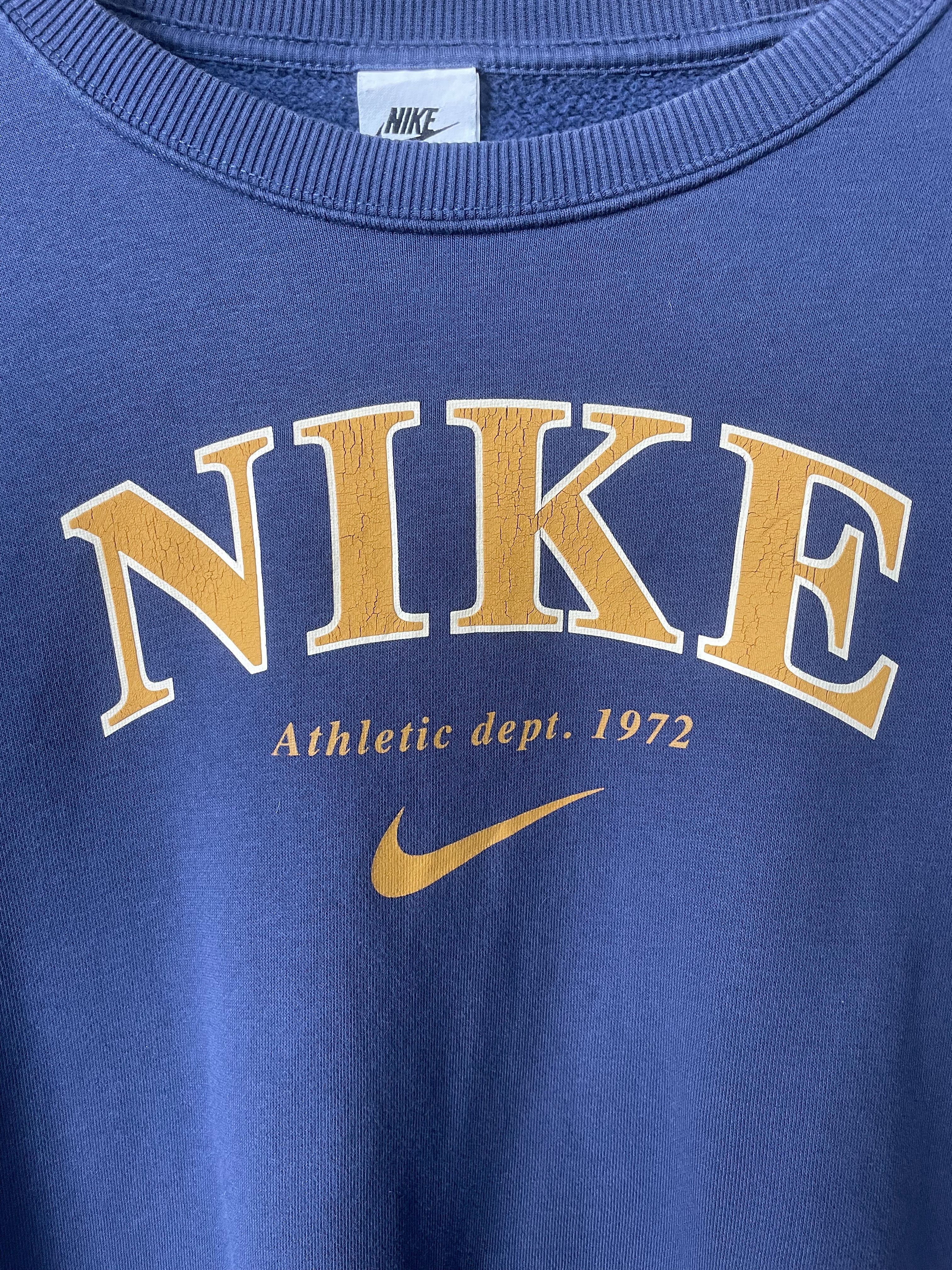 Nike Athletic Dept 1972 Sweater - Small