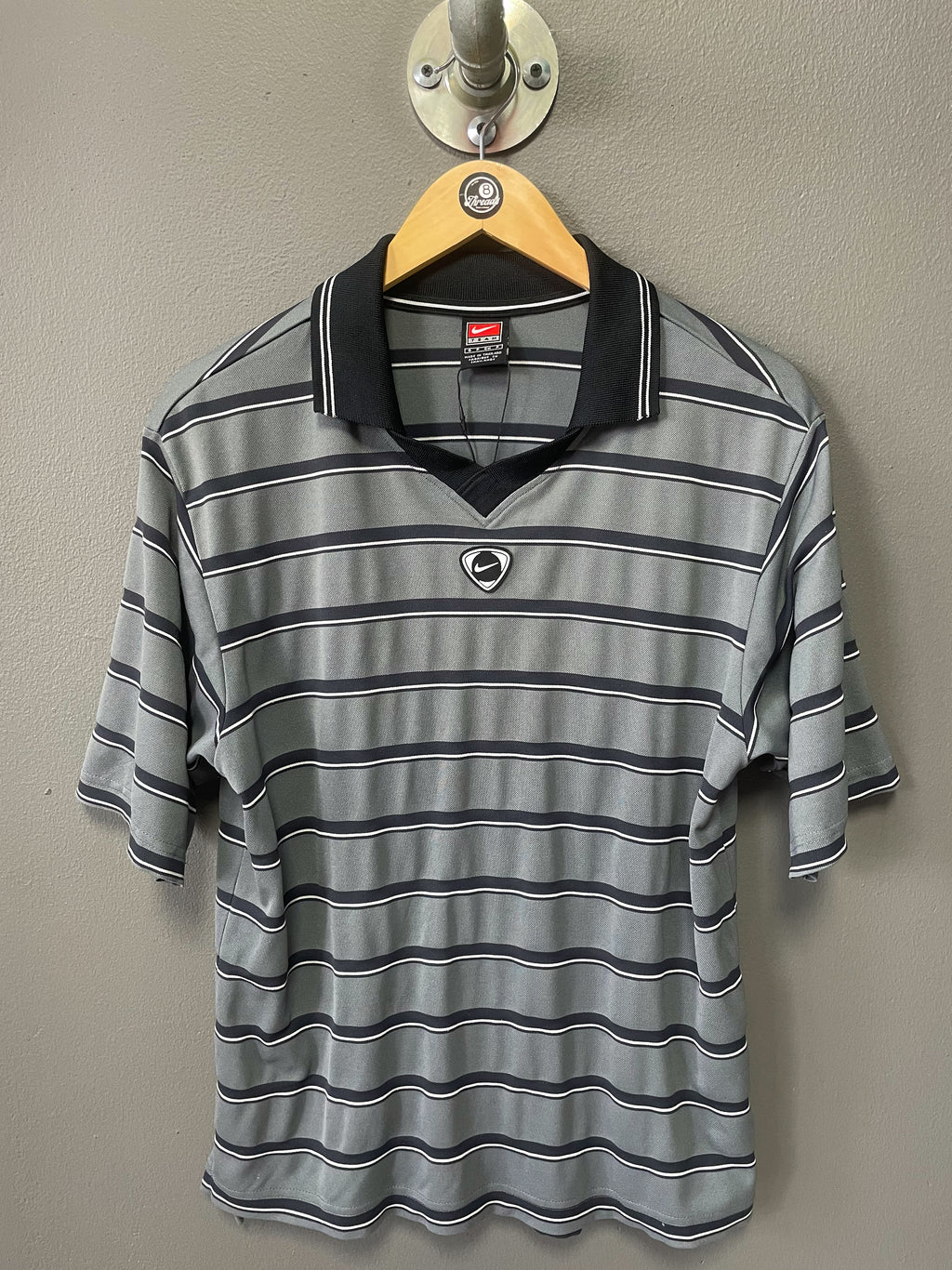 Nike Shield Stripe Golfer - Small