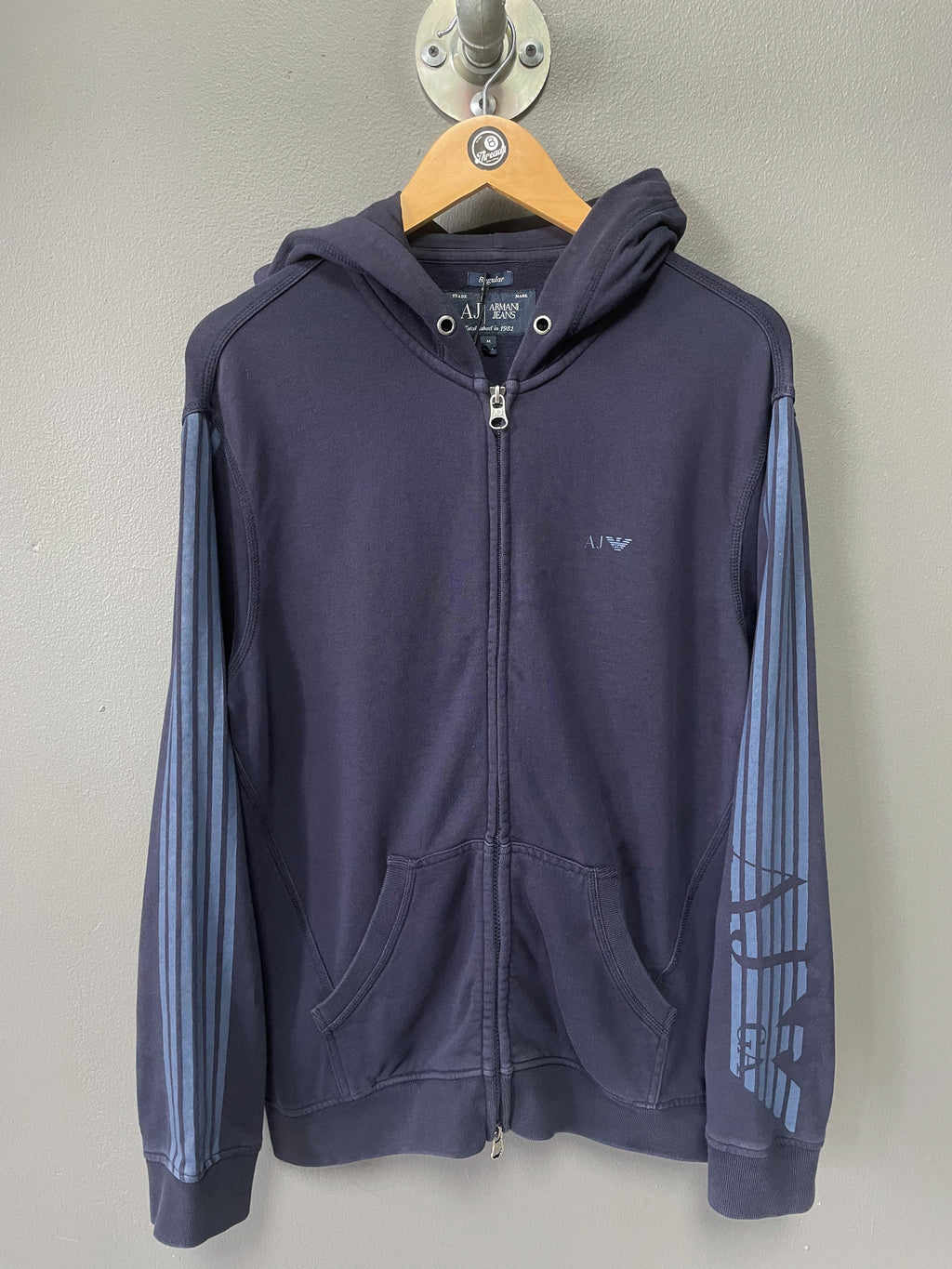 Armani Jeans Zip Hoodie - Medium