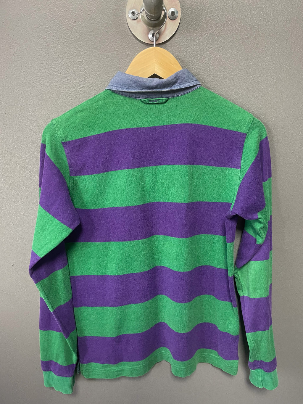 Gant Stripe East Coast L/S Golfer - Small