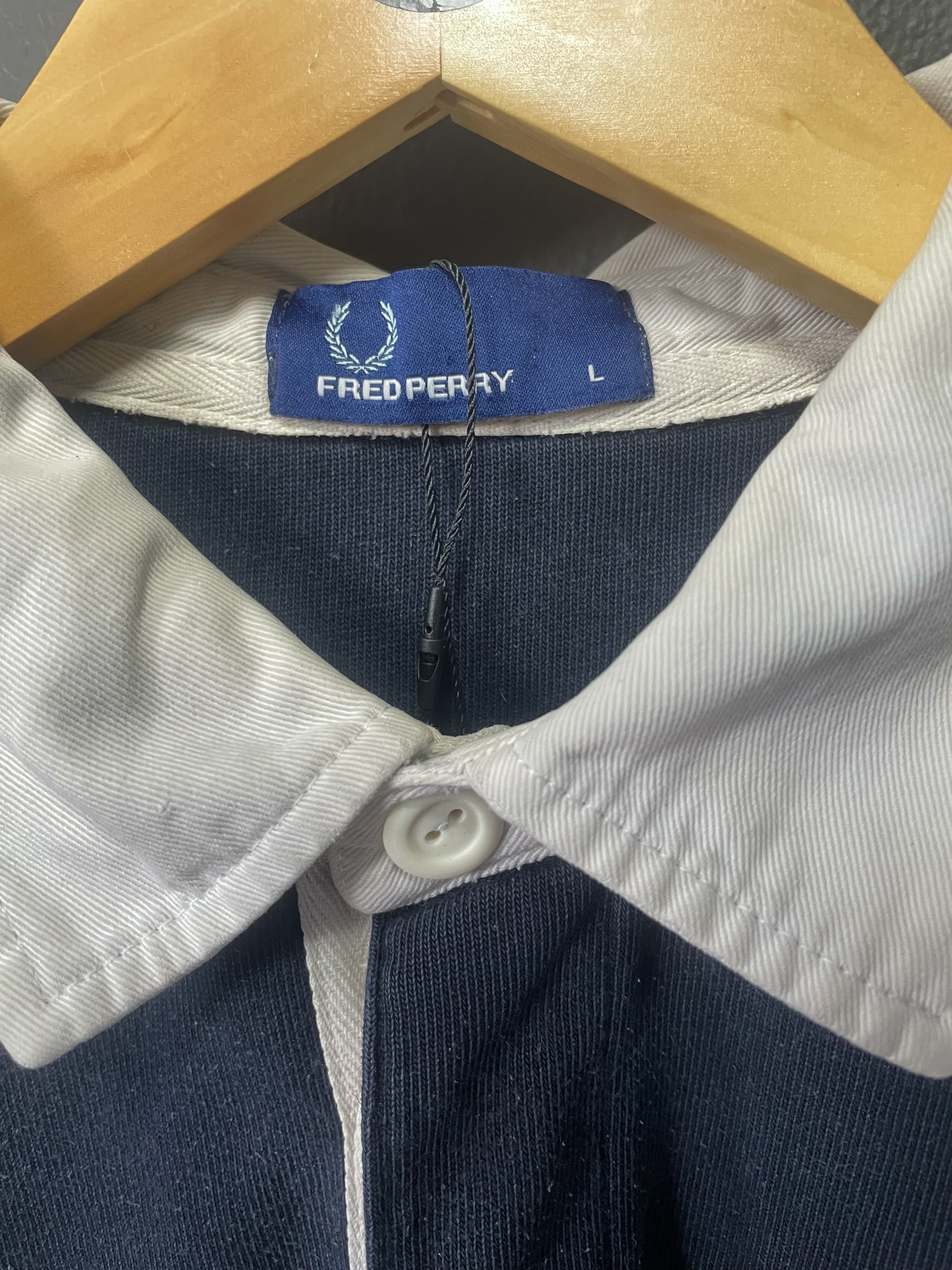 Fred Perry L/S Rugby Jersey Golfer - Large