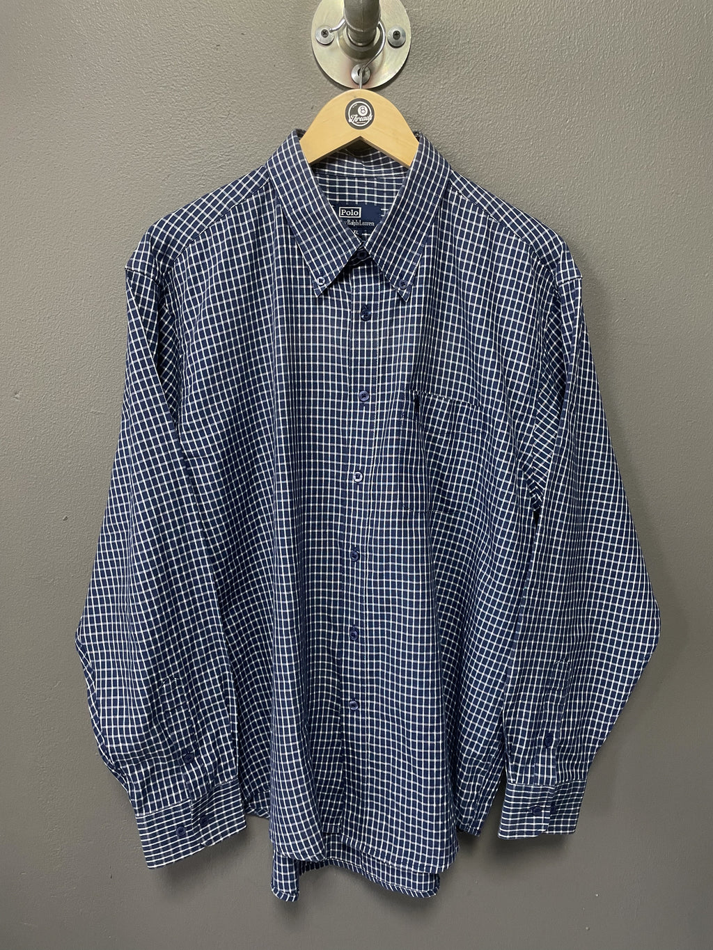 Polo Ralph Lauren Check Small Pony Shirt - Extra Large