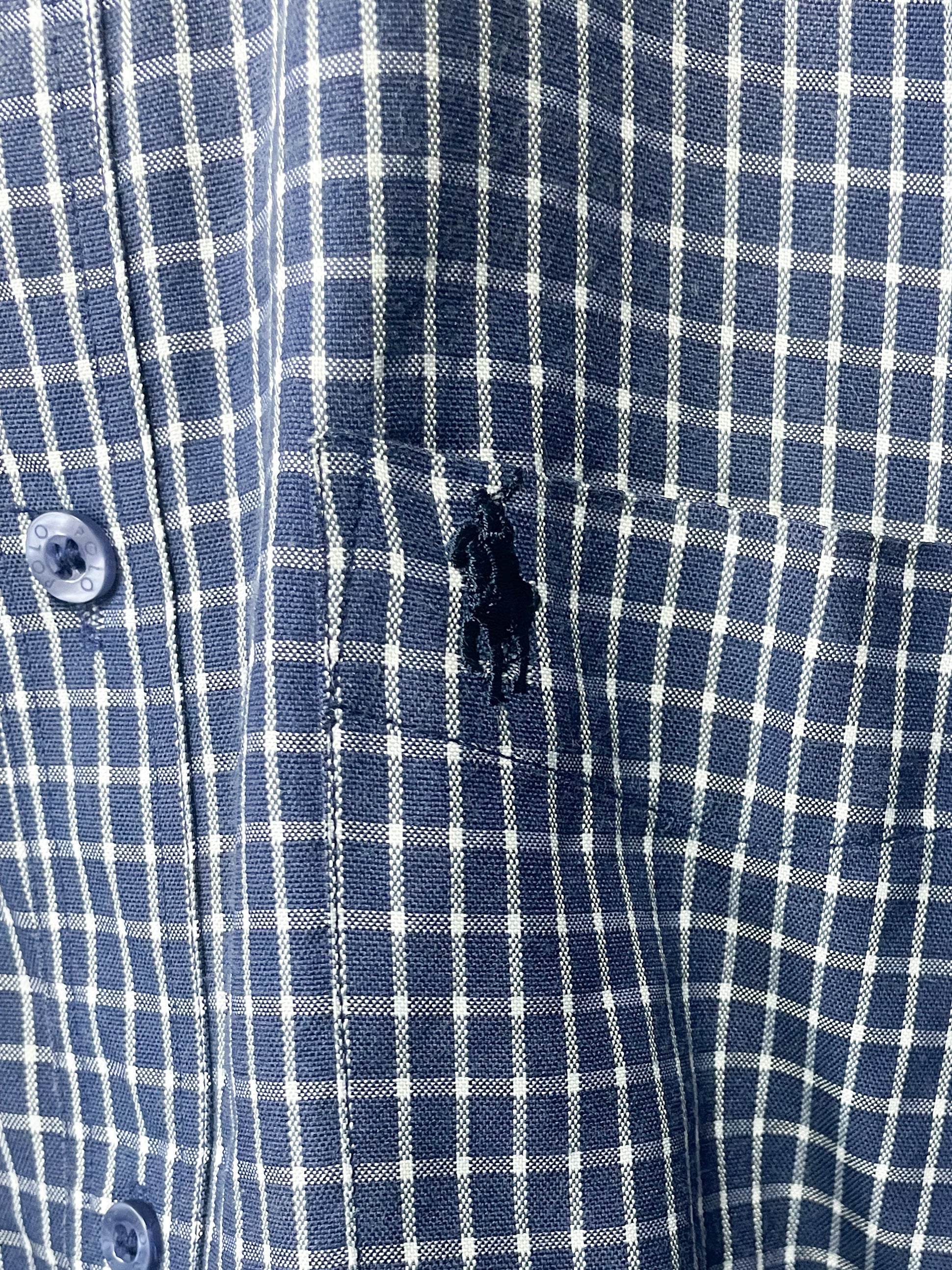 Polo Ralph Lauren Check Small Pony Shirt - Extra Large