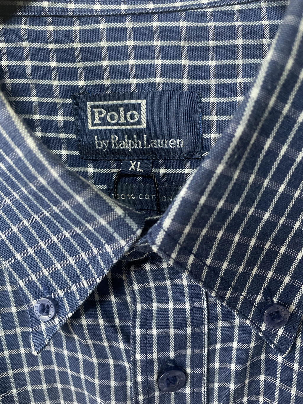 Polo Ralph Lauren Check Small Pony Shirt - Extra Large