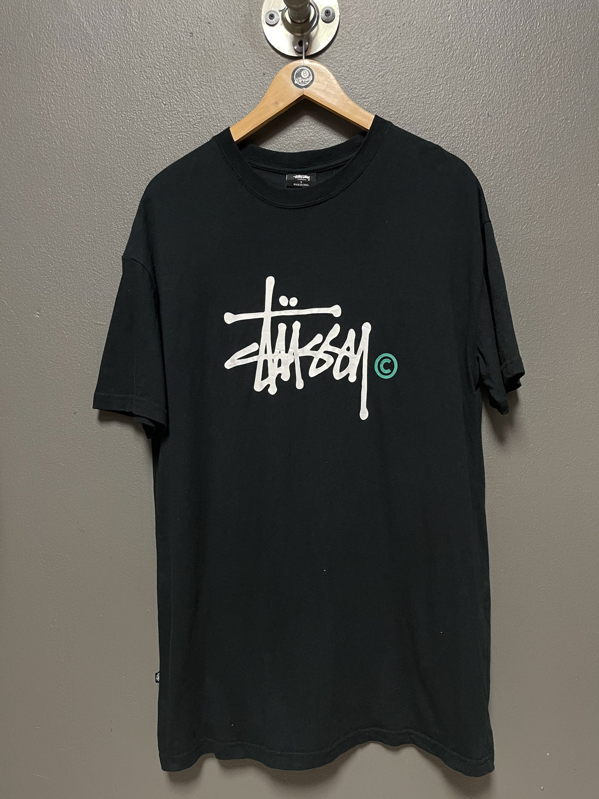 Stussy Basic Stock Logo Tee - Medium