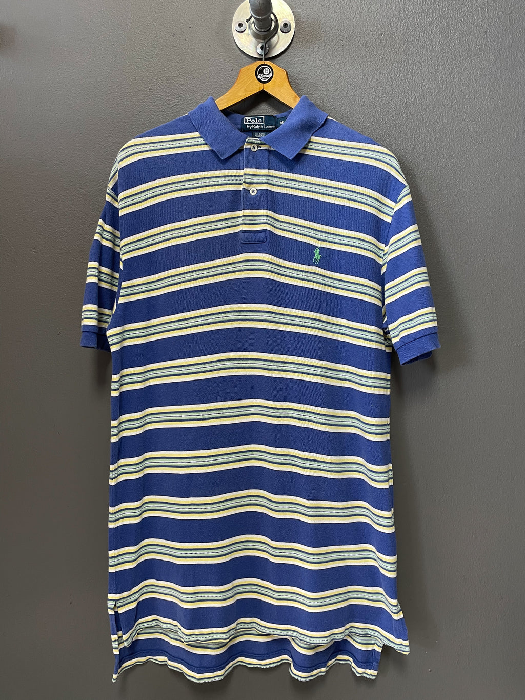 Polo Ralph Lauren Stripe Small Pony S/S Golfer - Medium