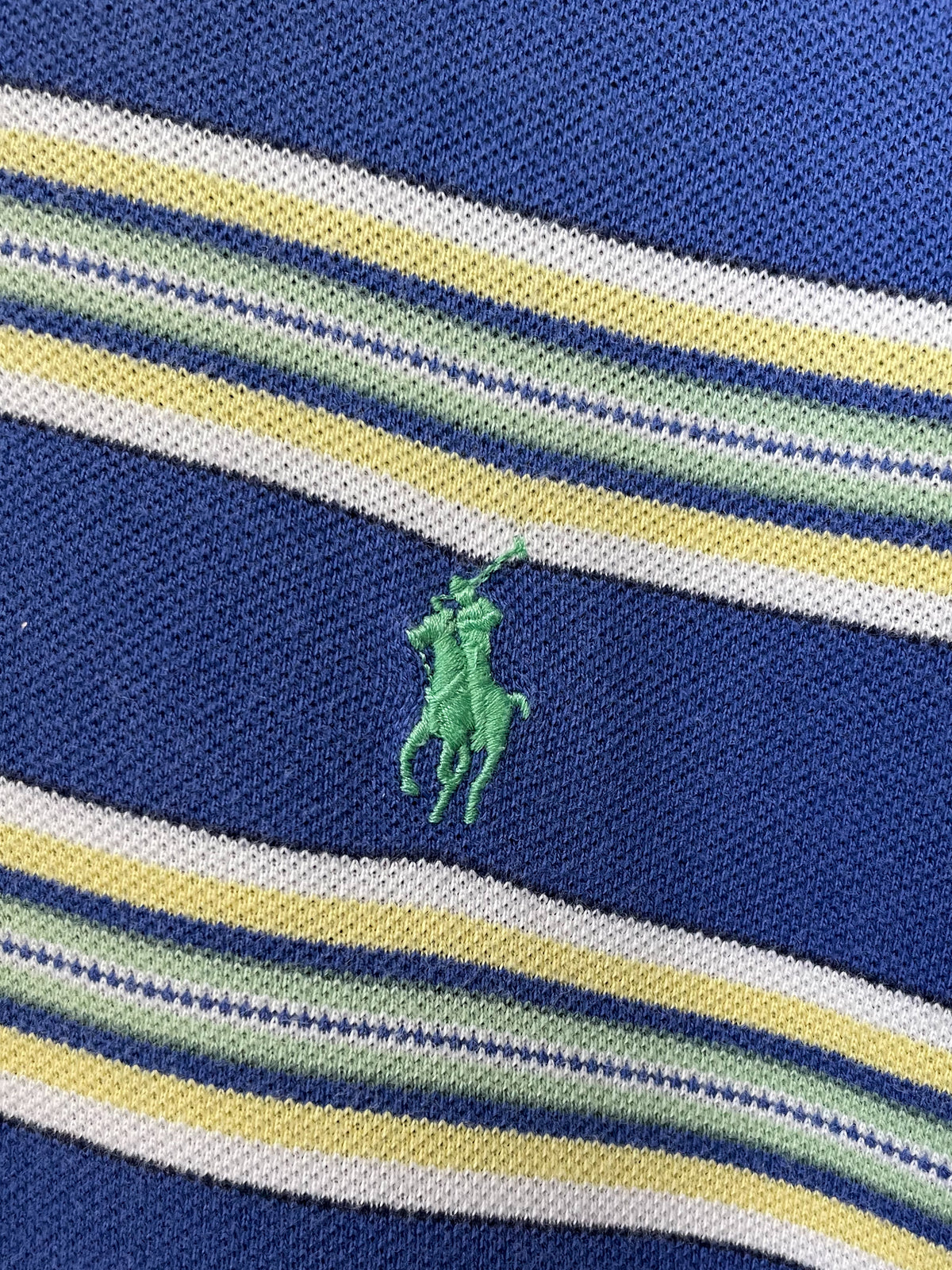Polo Ralph Lauren Stripe Small Pony S/S Golfer - Medium