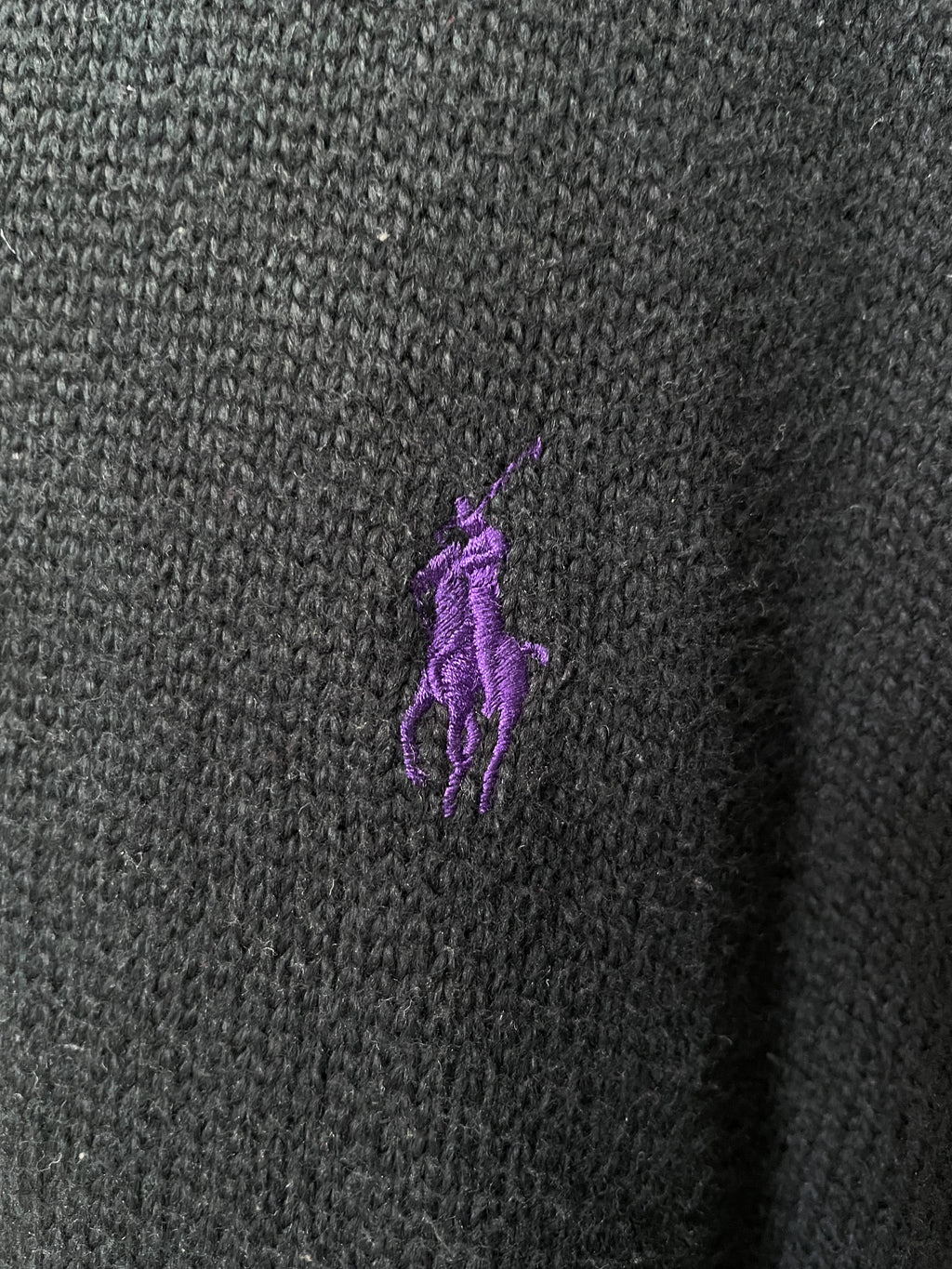 Polo Ralph Lauren Small Pony 1/4 Zip Sweater - Extra Large