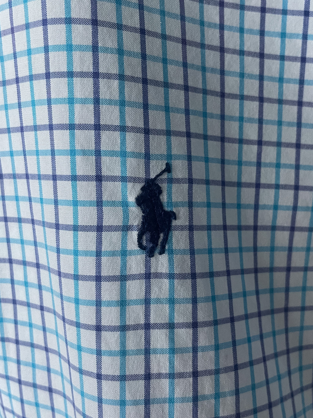 Polo Ralph Lauren Check Small Pony Shirt - Medium