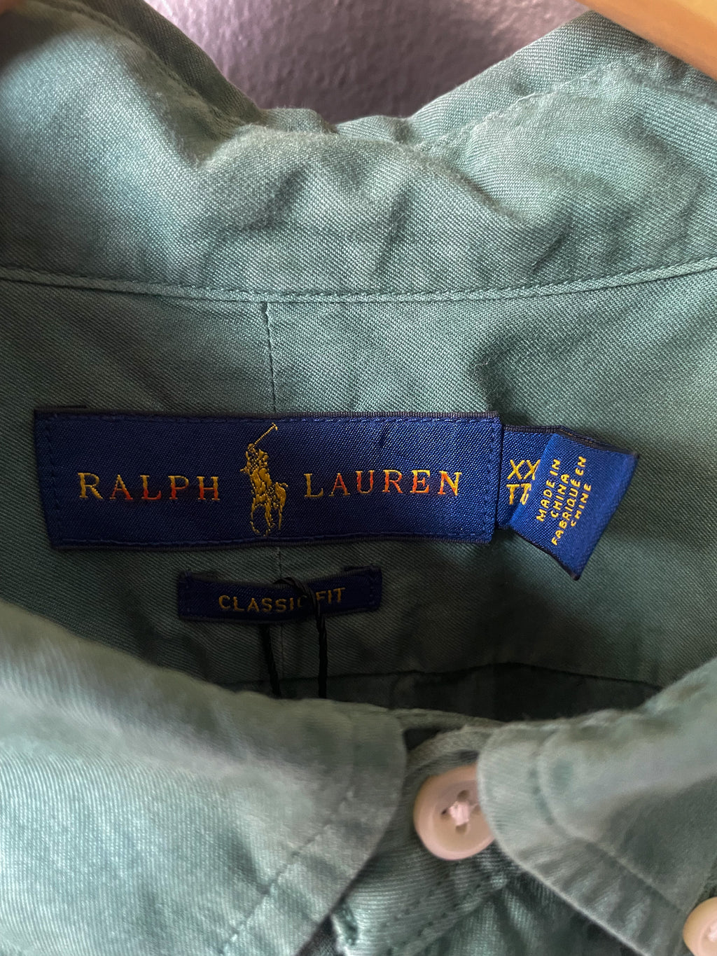 Polo Ralph Lauren Small Pony L/S Shirt - XXL