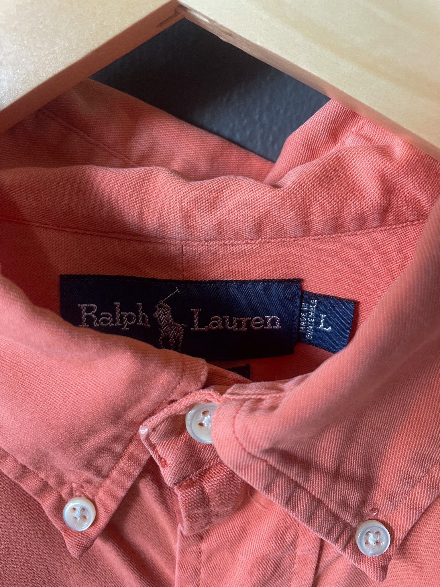 Polo Ralph Lauren Small Pony L/S Shirt - Large