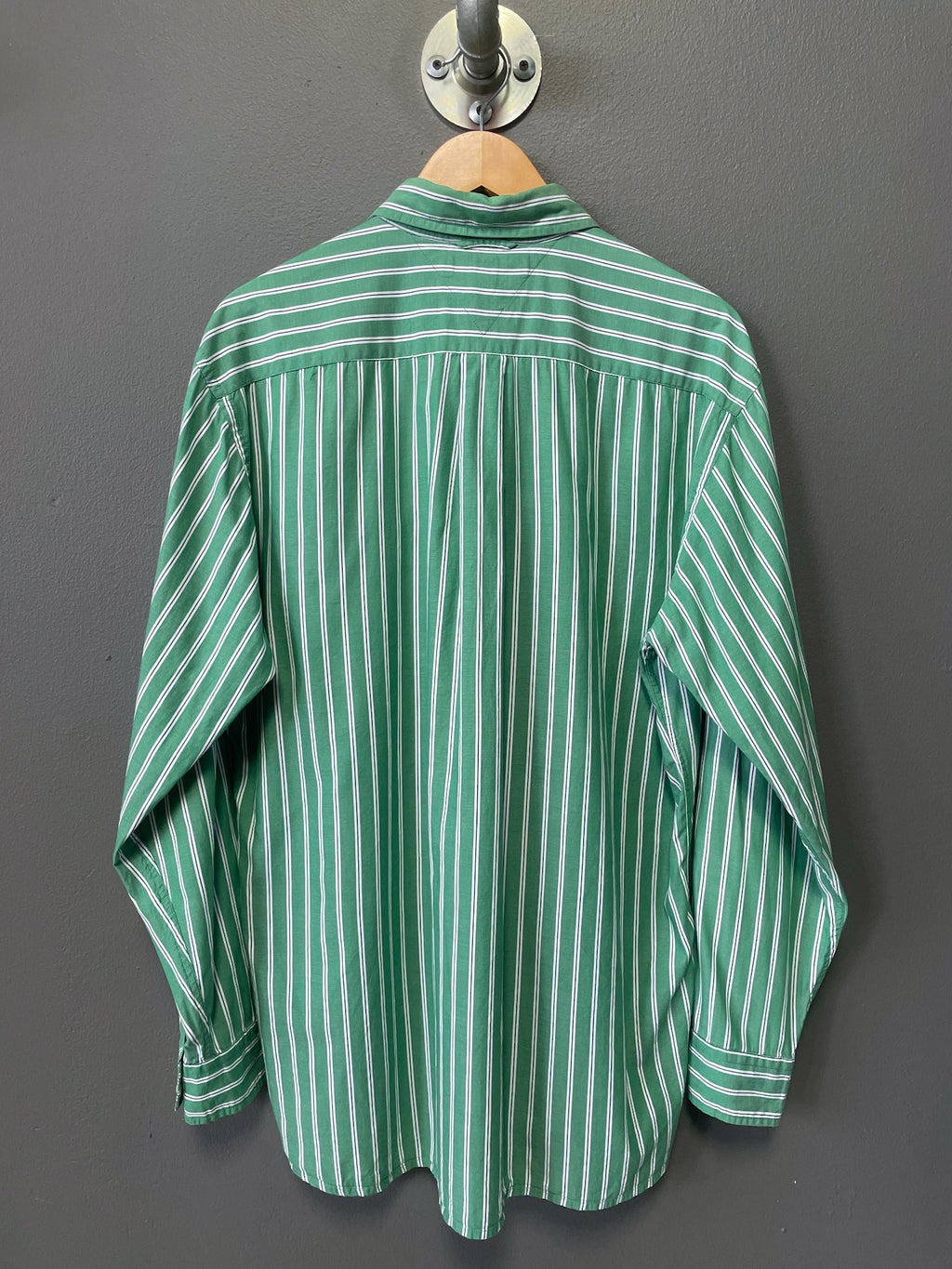 Tommy Hilfiger Striped L/S Shirt - Large