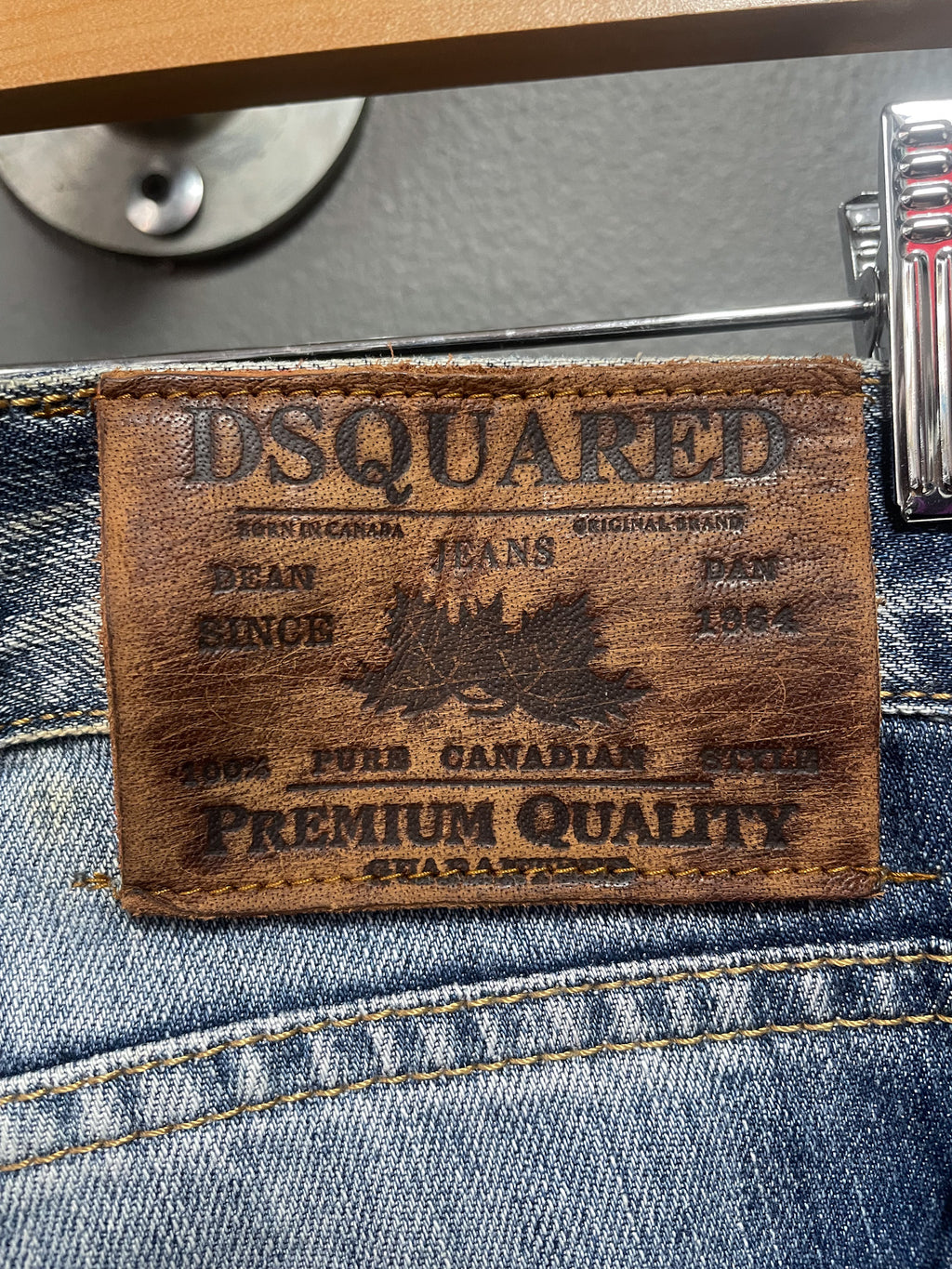 Dsquared Washed Denim Jeans - 32 (Medium)
