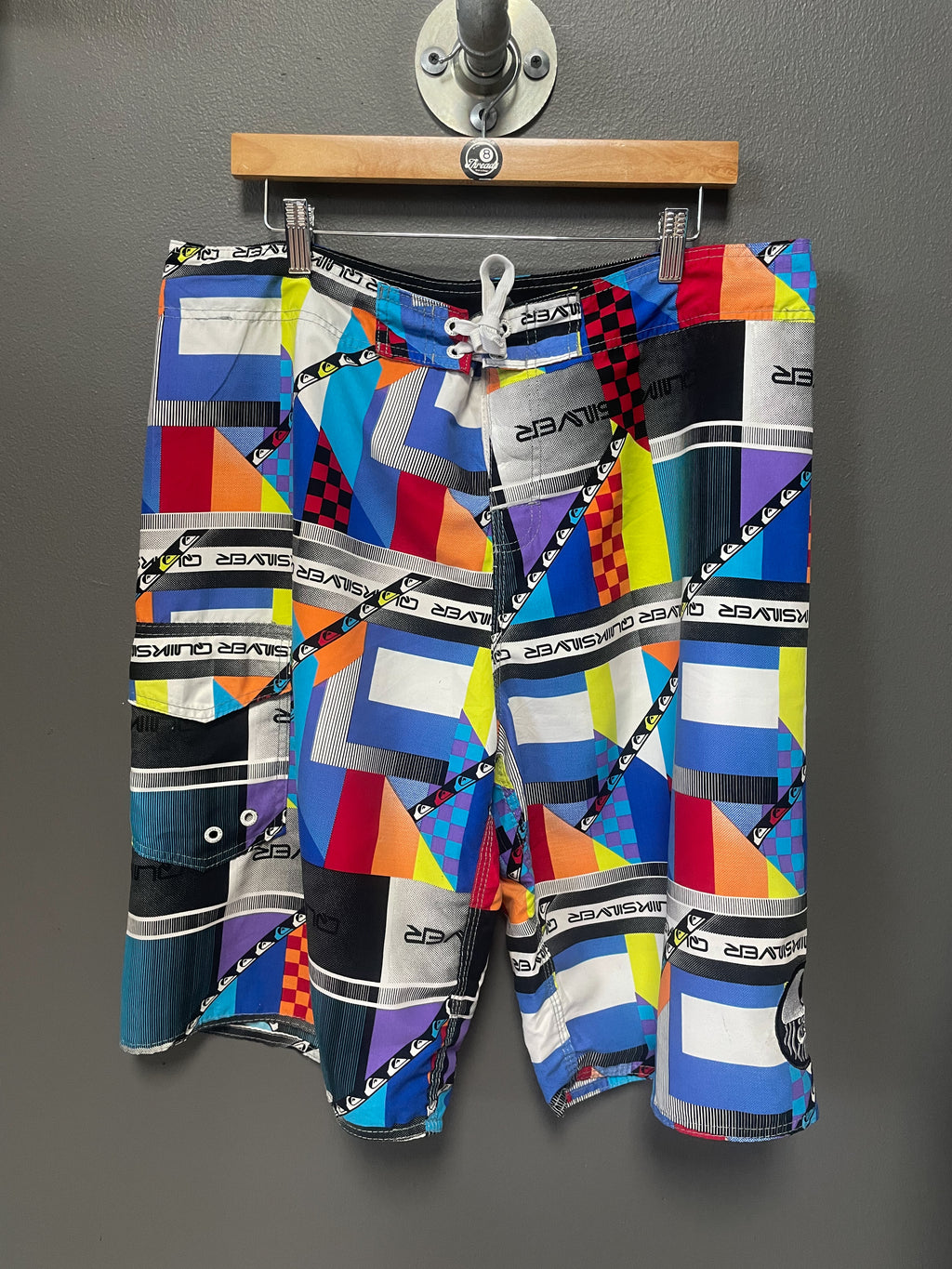 Quiksilver Geoprint Boardshorts - 38 (Extra Large)