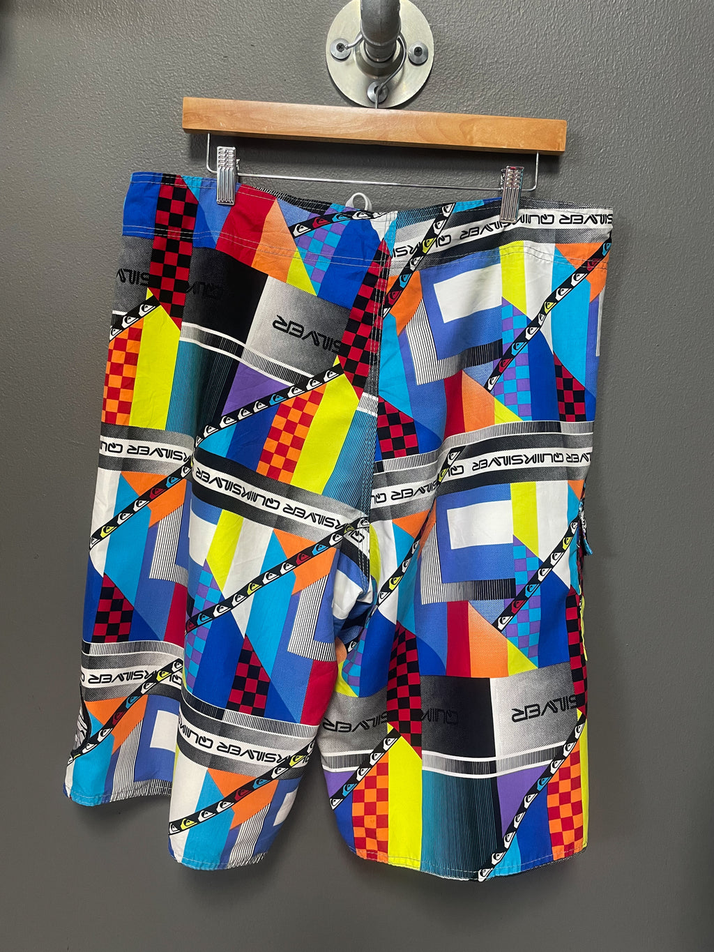 Quiksilver Geoprint Boardshorts - 38 (Extra Large)