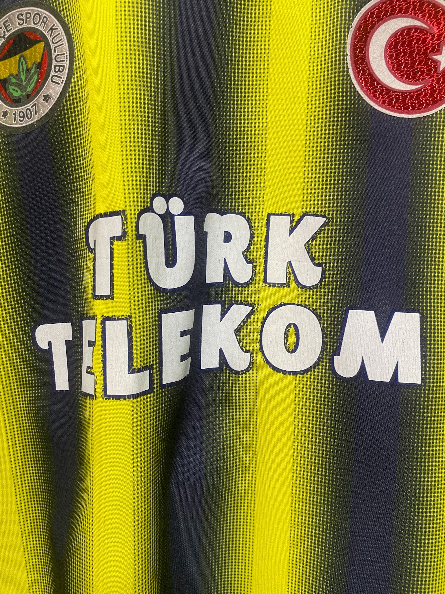Fenerbache 2013/14 Adidas Home Football Jersey - Large