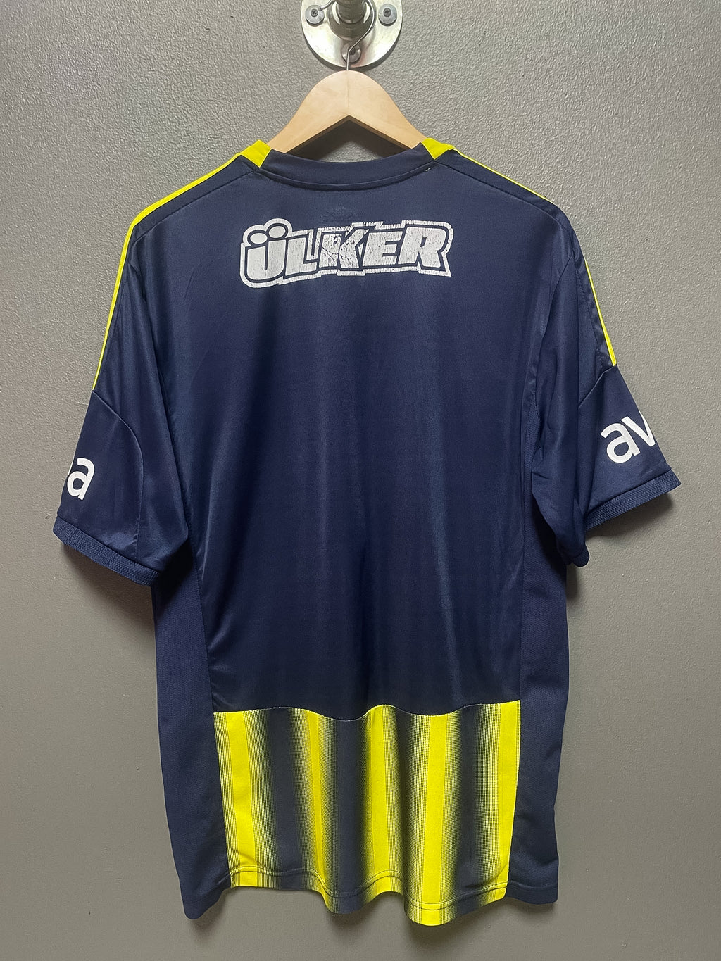Fenerbache 2013/14 Adidas Home Football Jersey - Large