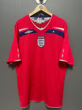 England 2008/10 Umbro Football Jersey - Extra Large
