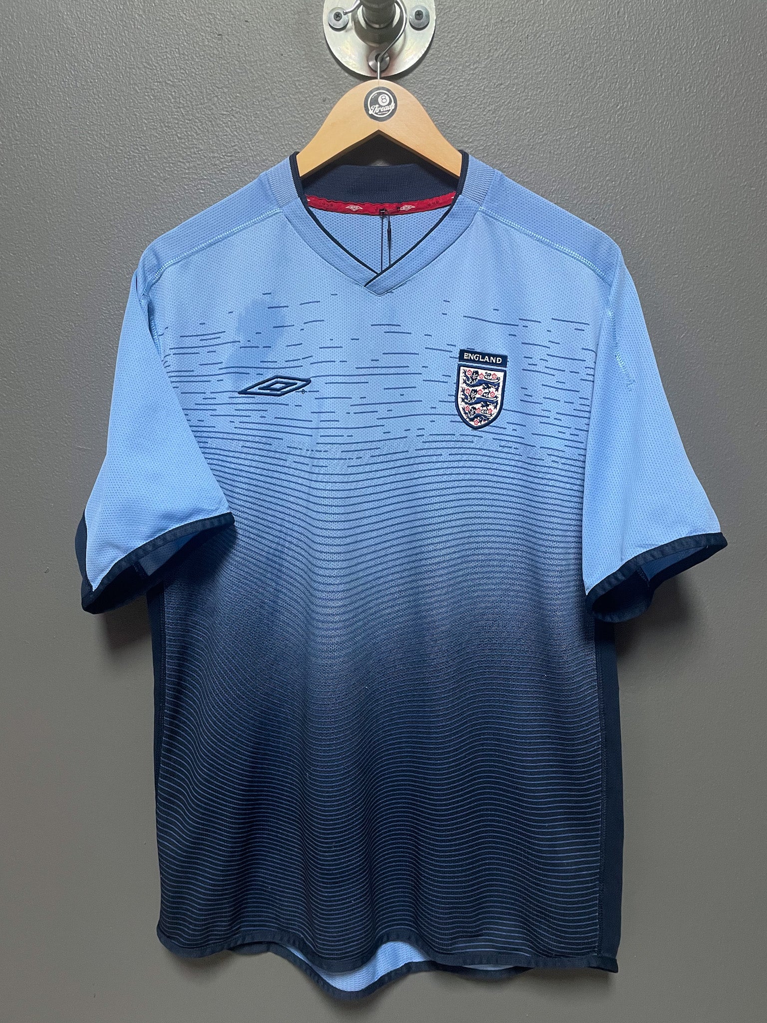 England Umbro 2002/03 Training Football Jersey - Large