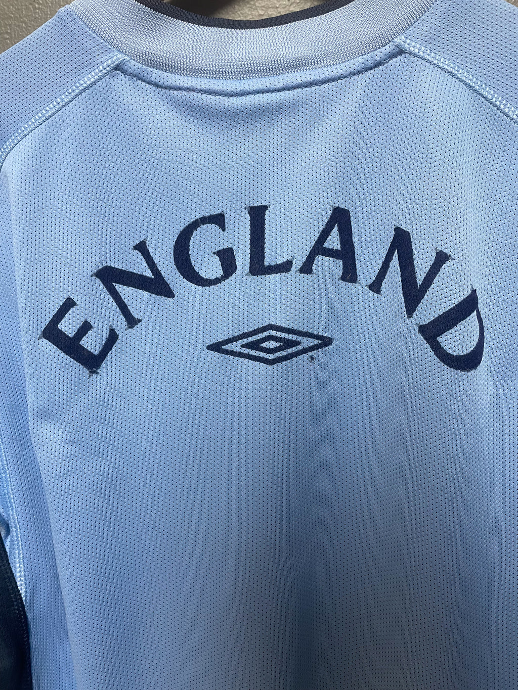 England Umbro 2002/03 Training Football Jersey - Large