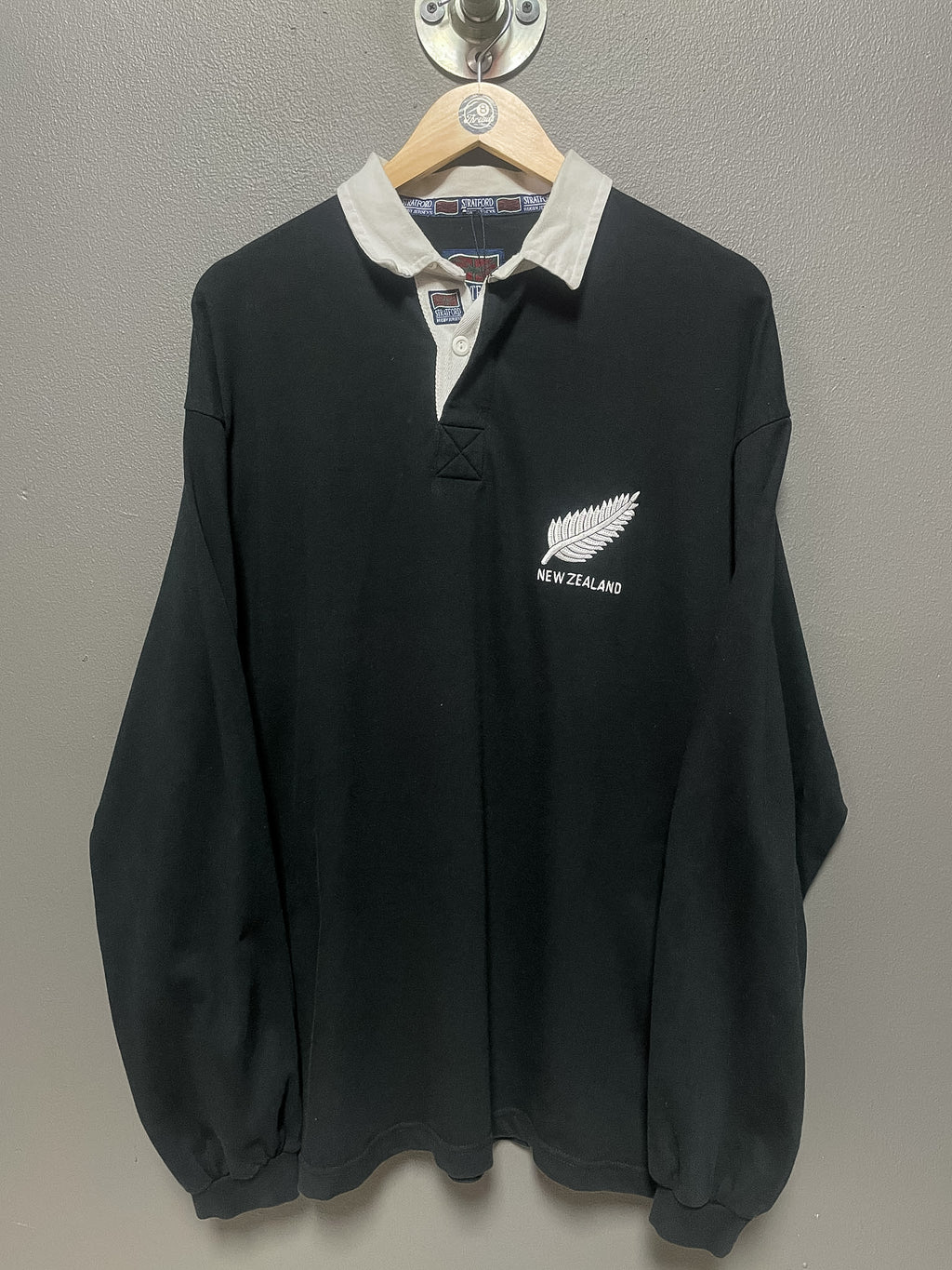 New Zealand All Blacks Classic Rugby Jersey - Large