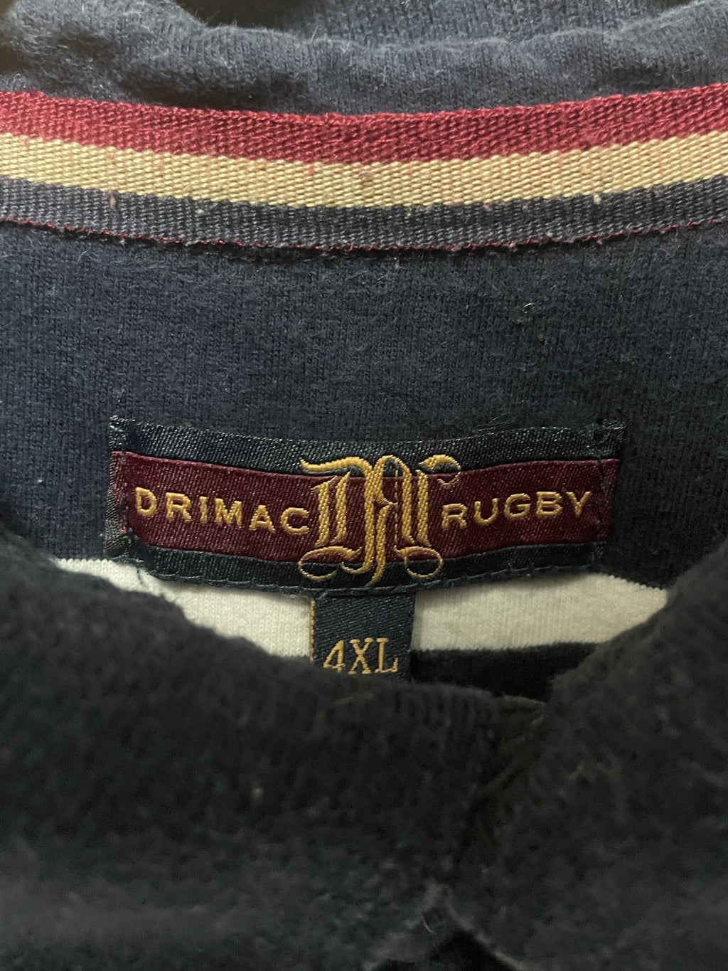 Vintage Drimac Rugby Golfer - 4XL