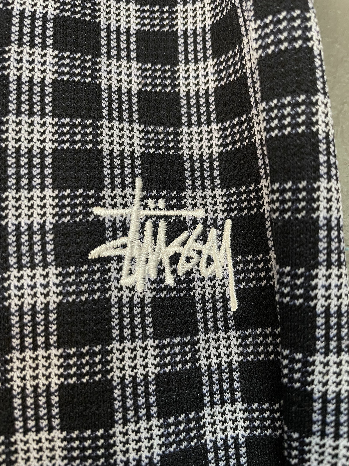Stussy Check Ladies Pants - XS