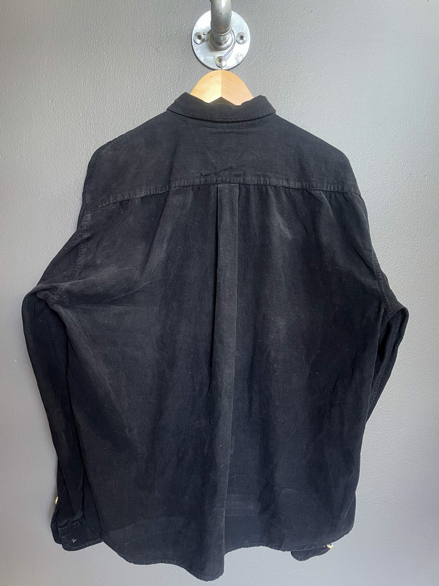 Tommy Hilfiger Corduroy White Placket L/S Shirt - Large