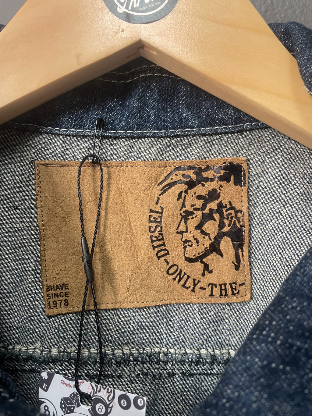 Diesel "Don't Take Away Music" Denim Jacket - Small
