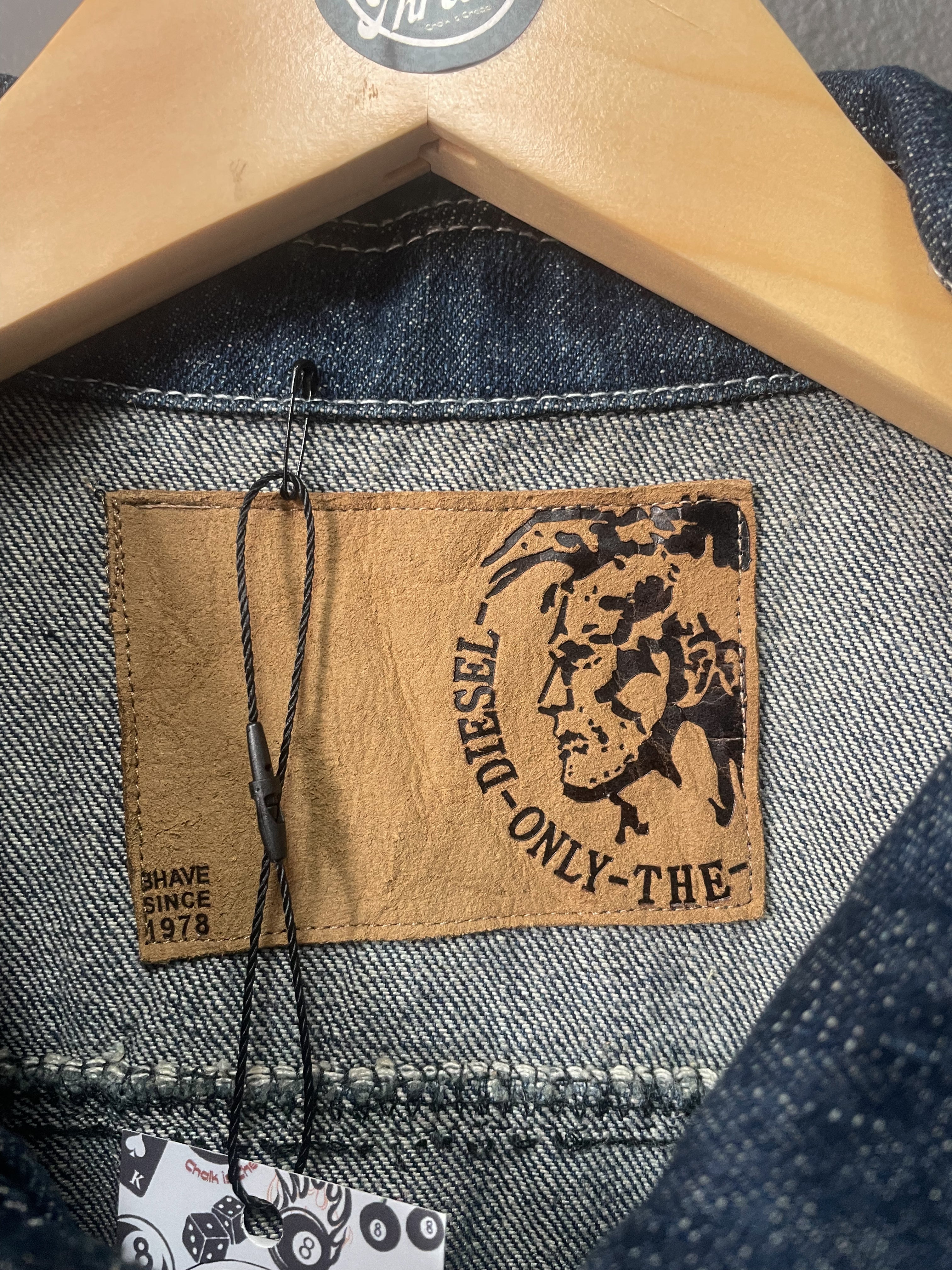 Diesel "Don't Take Away Music" Denim Jacket - Small