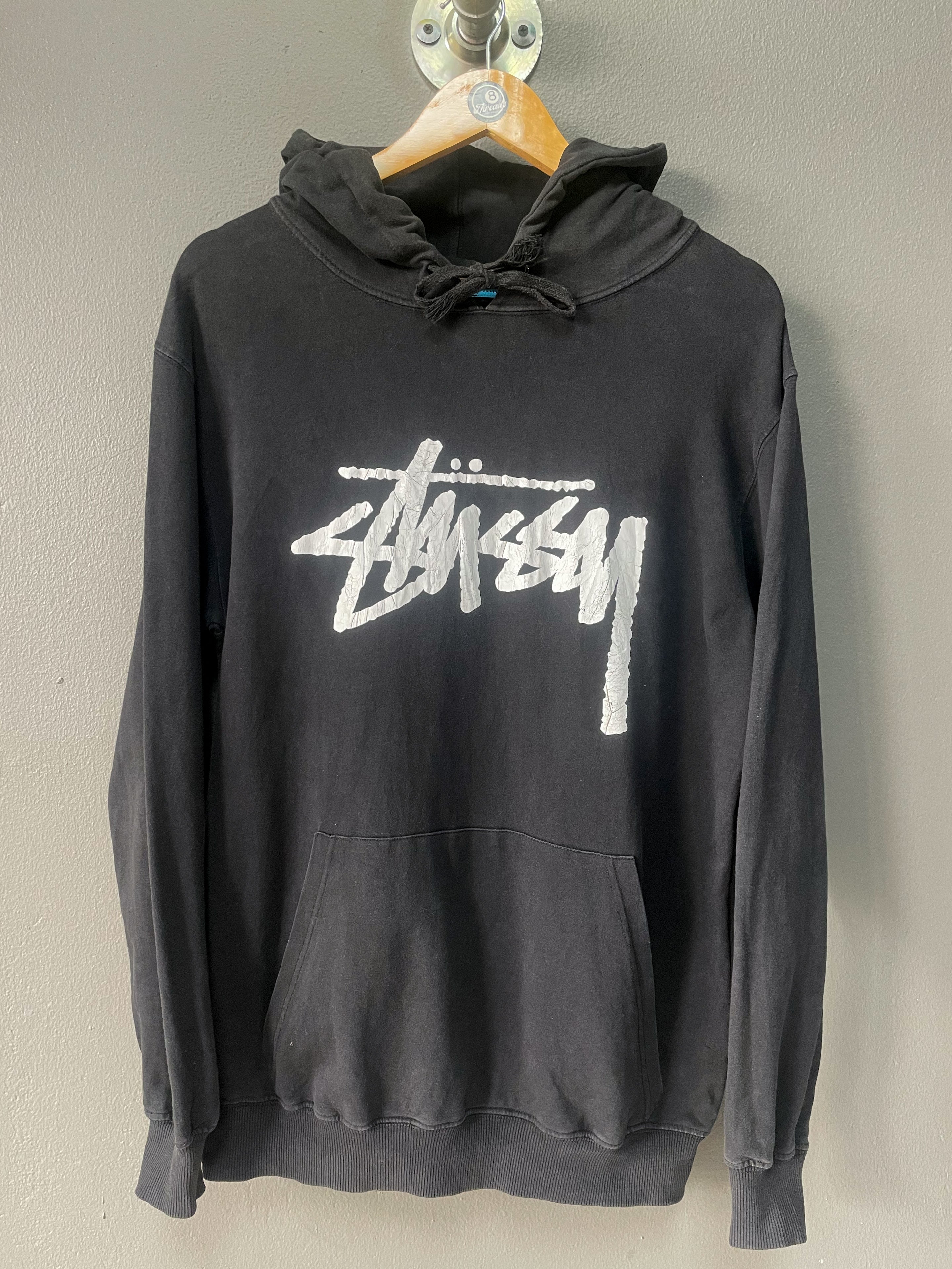 Stussy Logo Hoodie - Large